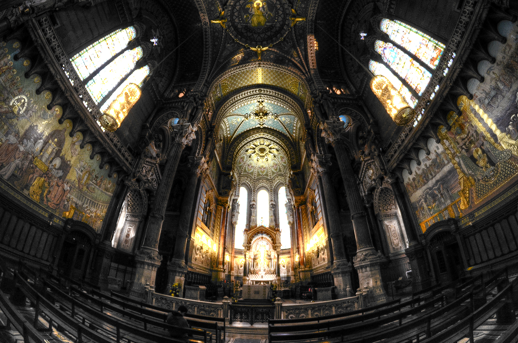 Nikon D5100 + Samyang 8mm F3.5 Aspherical IF MC Fisheye sample photo. Church 2 photography