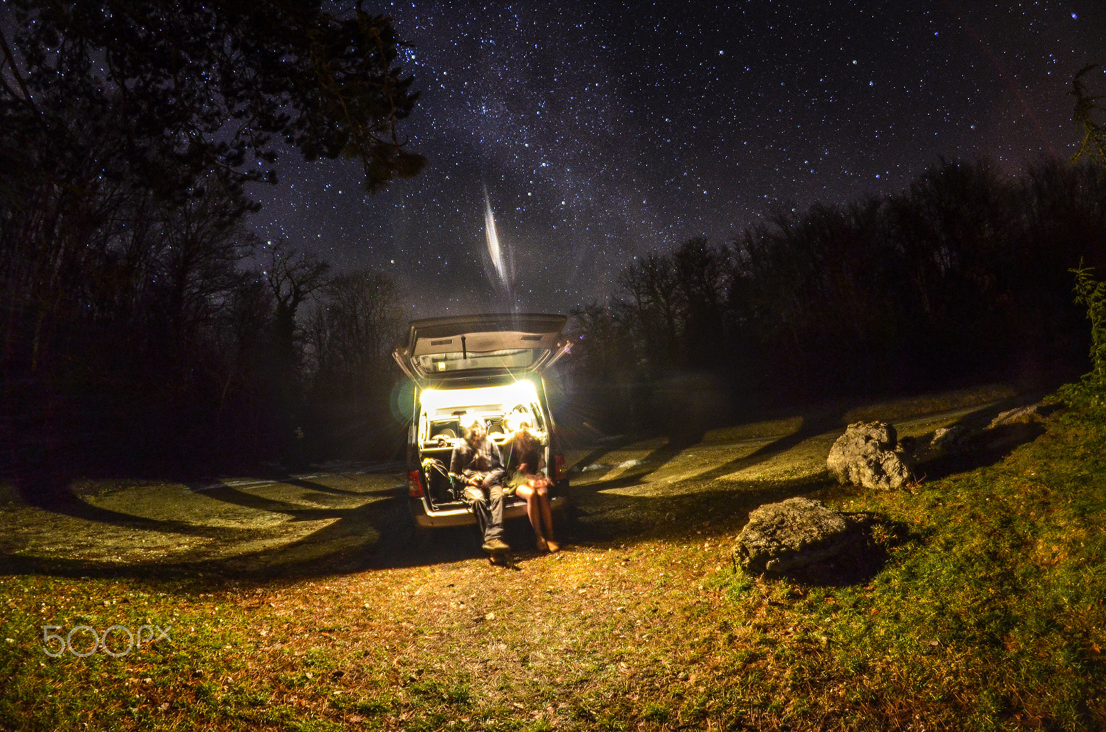 Nikon D5100 + Samyang 8mm F3.5 Aspherical IF MC Fisheye sample photo. Night photography