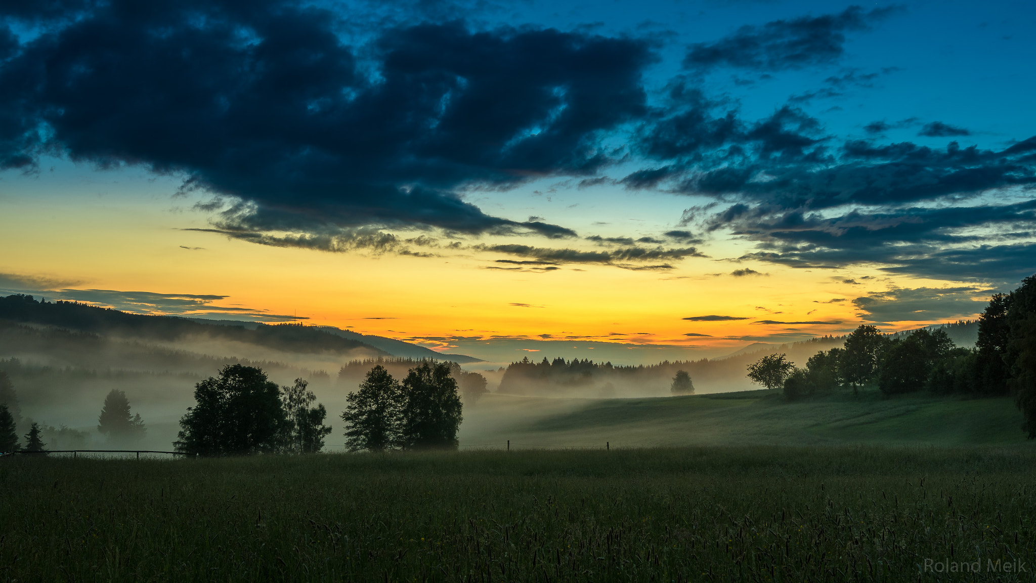 Nikon D5100 + Sigma 18-35mm F1.8 DC HSM Art sample photo. Misty meadow photography
