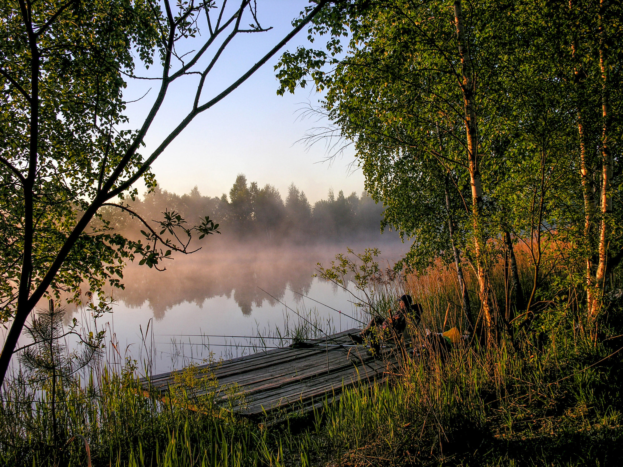 Nikon E8800 sample photo. Sunrise on the lake photography