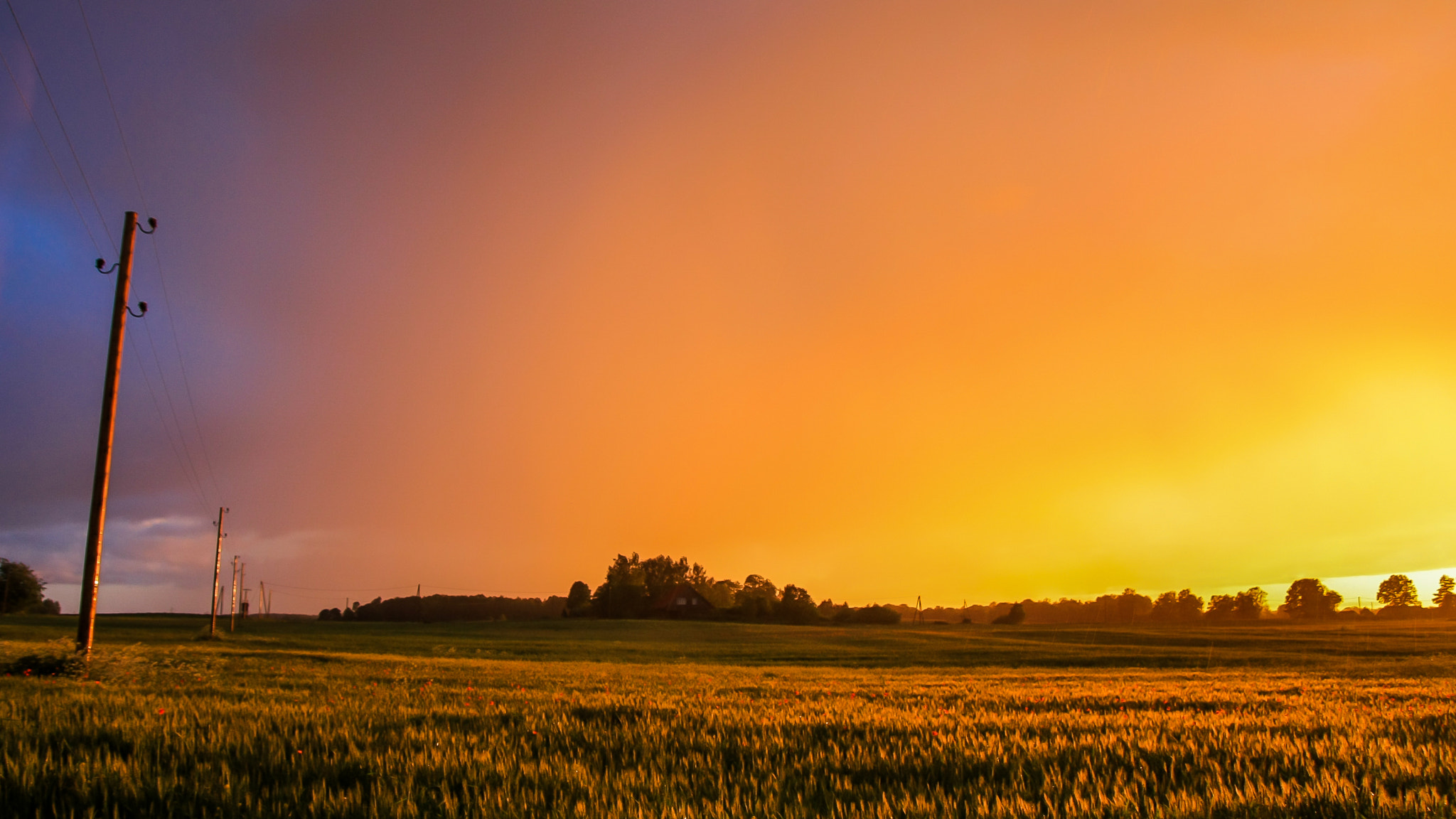 Tamron SP AF 17-50mm F2.8 XR Di II LD Aspherical (IF) sample photo. Skies on fire photography