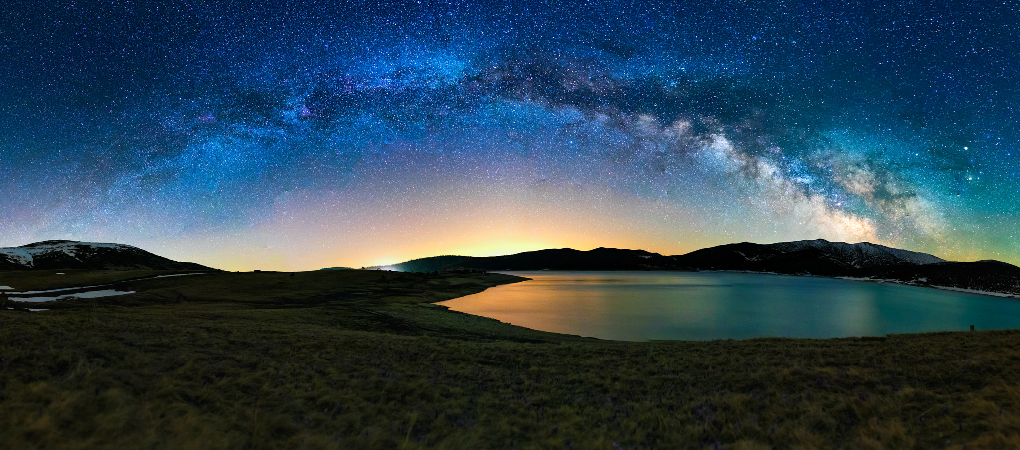 Samyang 12mm F2.8 ED AS NCS Fisheye sample photo. Home under the stars photography