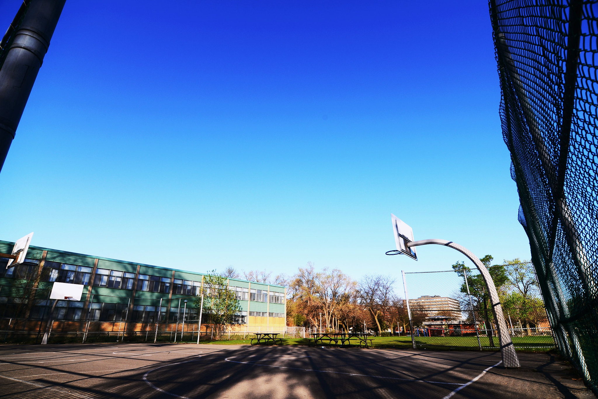 Nikon D600 sample photo. Basketball early morning photography