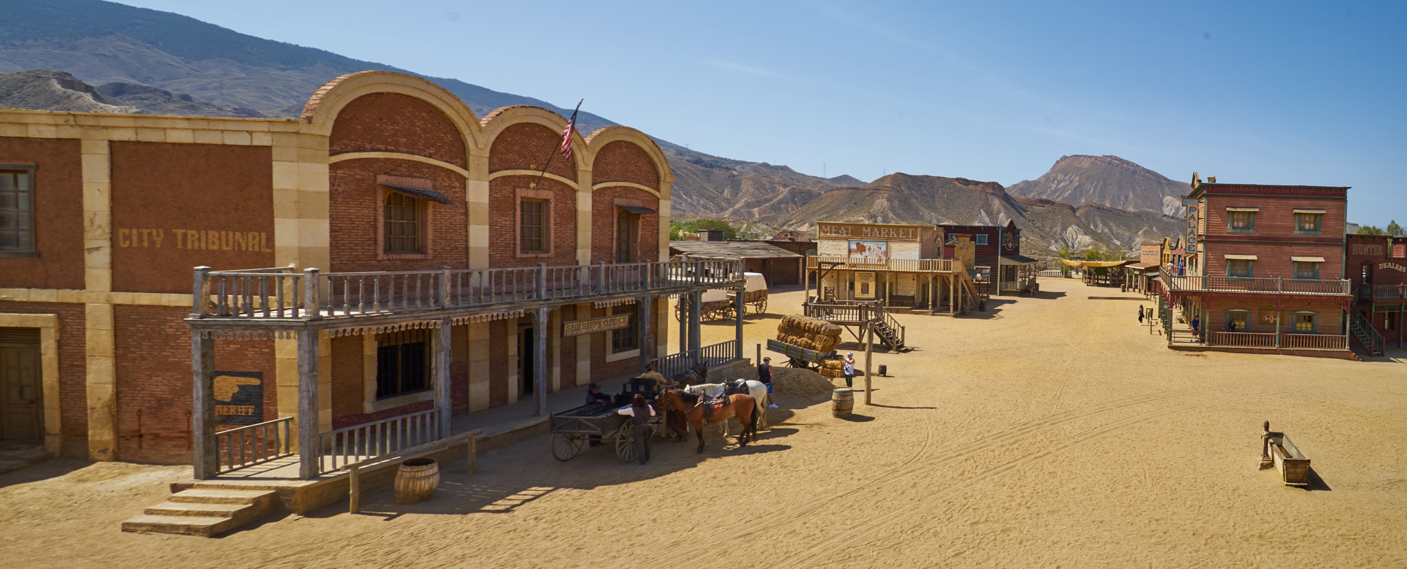 Sony FE 28mm F2 sample photo. Wild west city photography