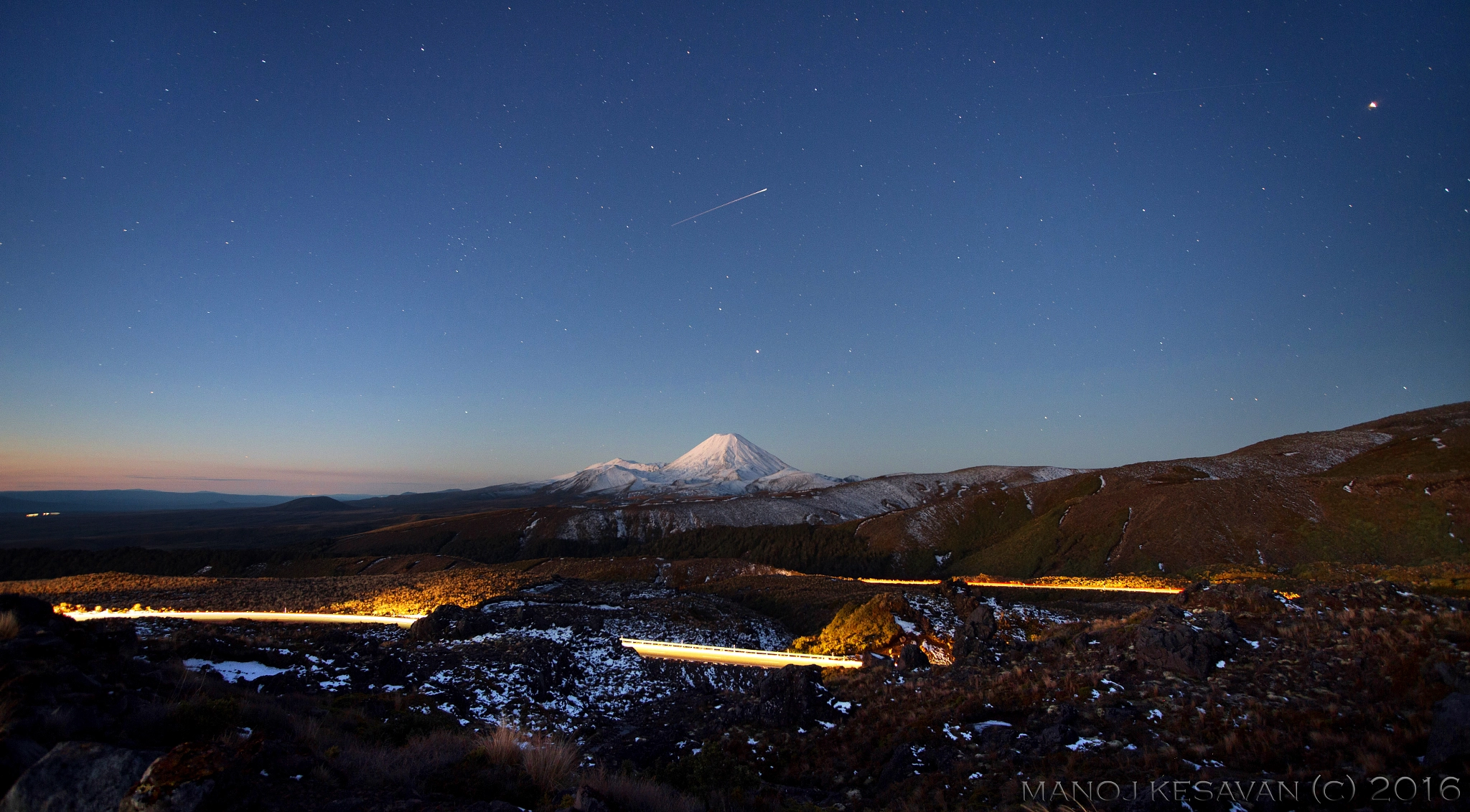 Sigma 15-30mm f/3.5-4.5 EX DG Aspherical sample photo. Mt ngauruhoe at blue hour ! photography