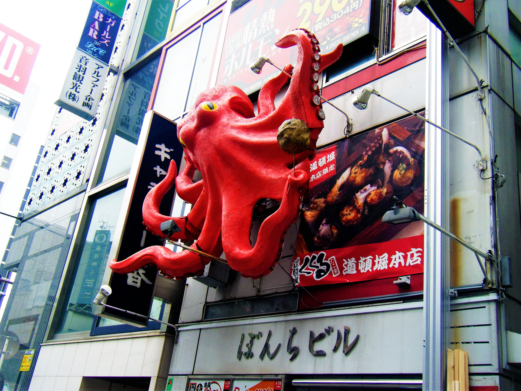 Fujifilm FinePix Z20fd sample photo. Osaka octopus photography