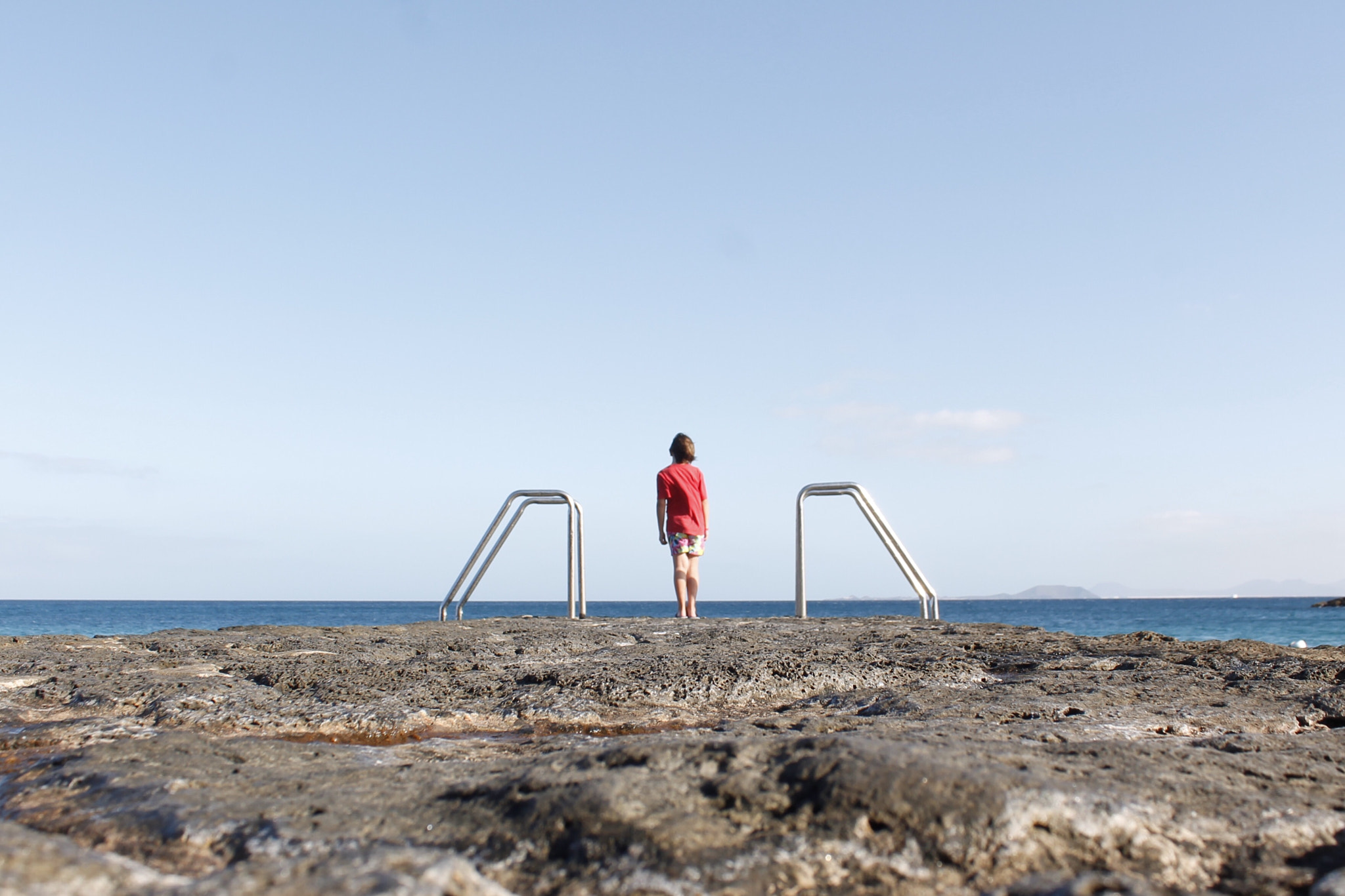 Canon EF-S 18-55mm F3.5-5.6 III sample photo. At the sea in lanzarote photography