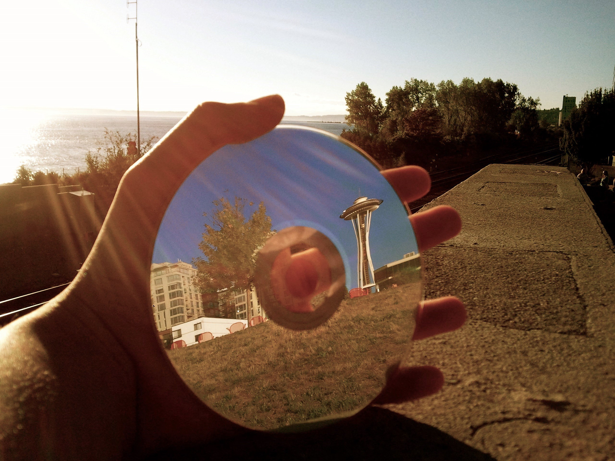 Samsung Galaxy S sample photo. Seattle reflections photography