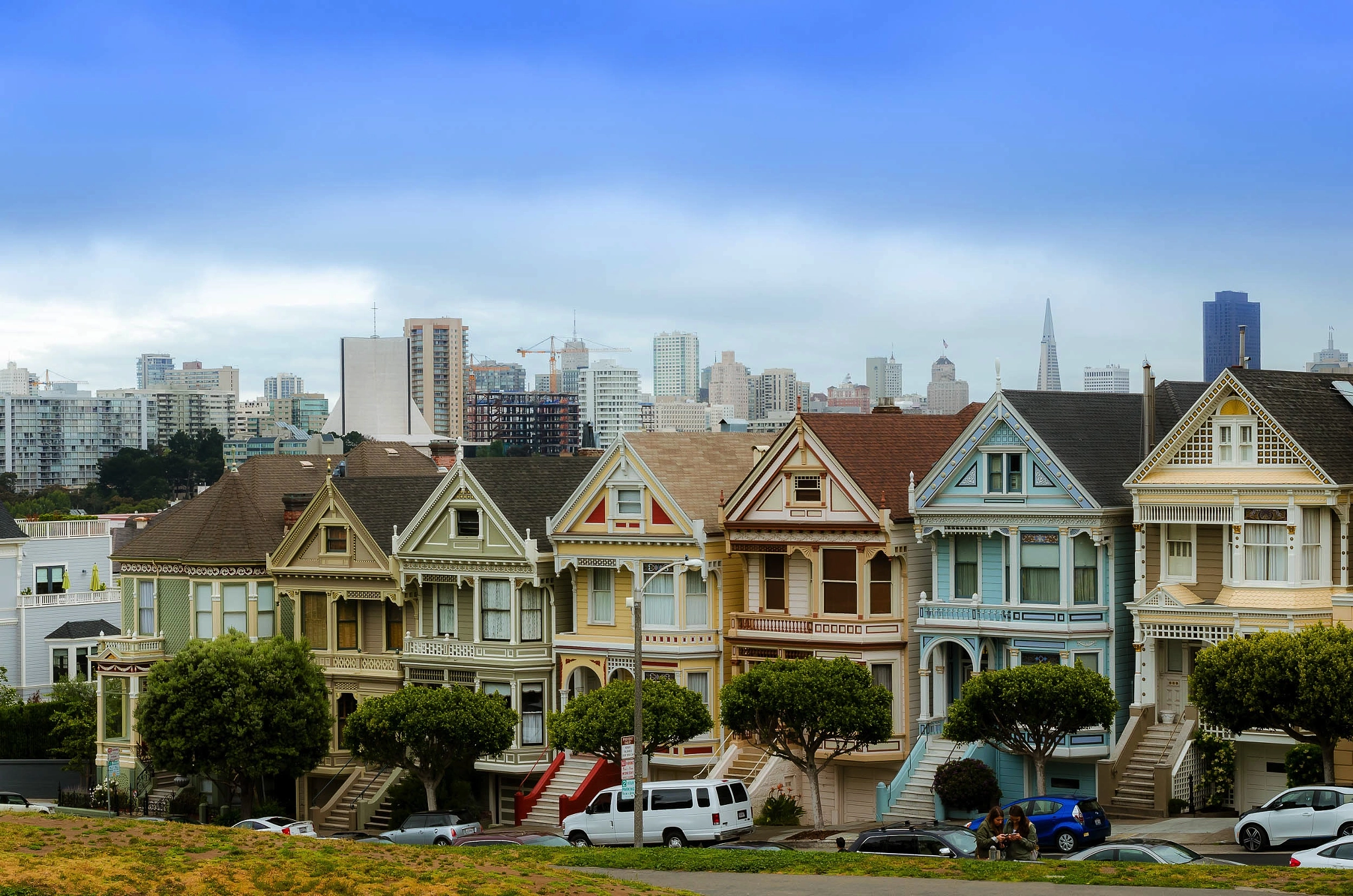 Nikon AF-S Nikkor 28-70mm F2.8 ED-IF sample photo. Painted ladies photography