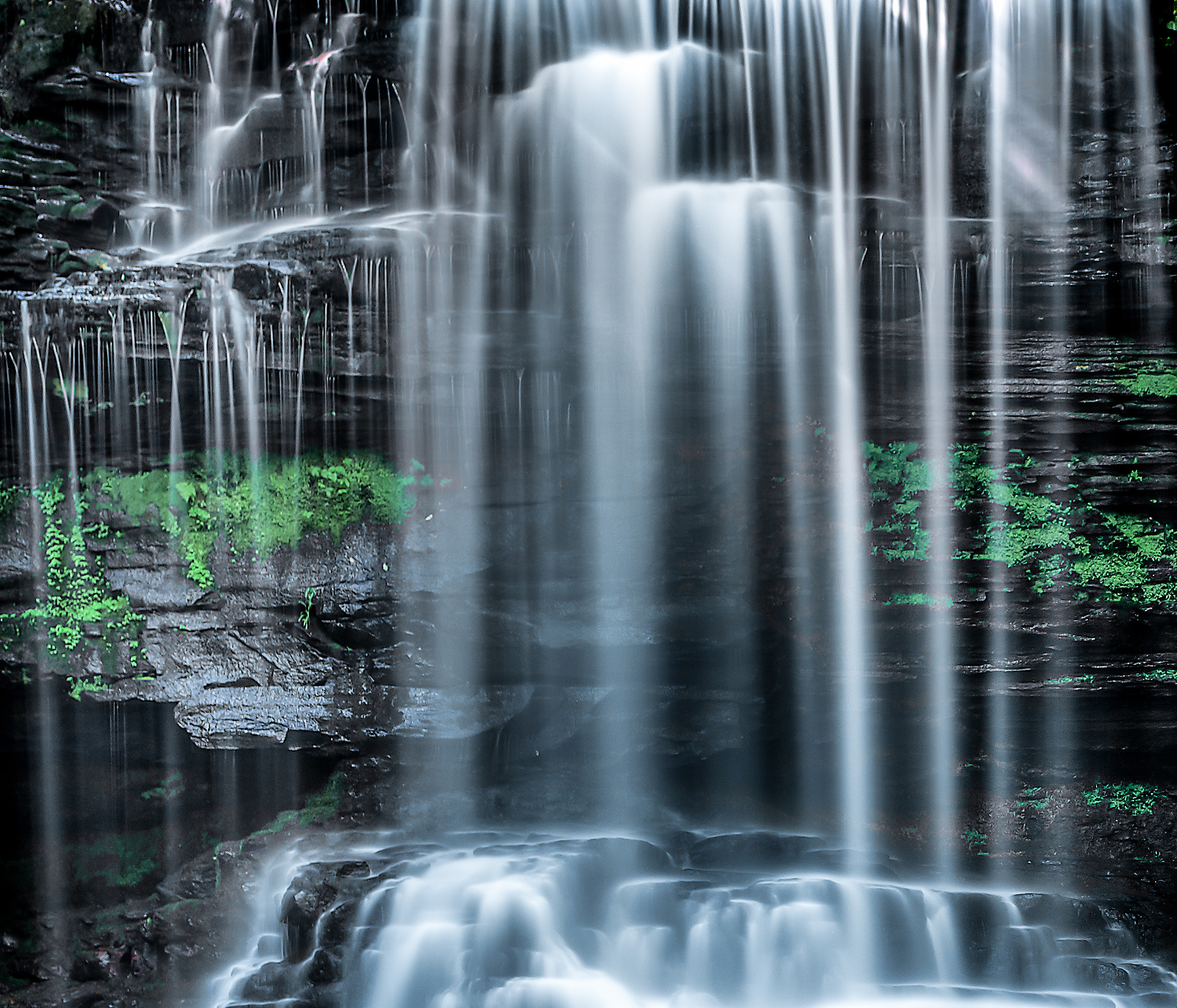 Nikon D800E sample photo. Waterfall photography