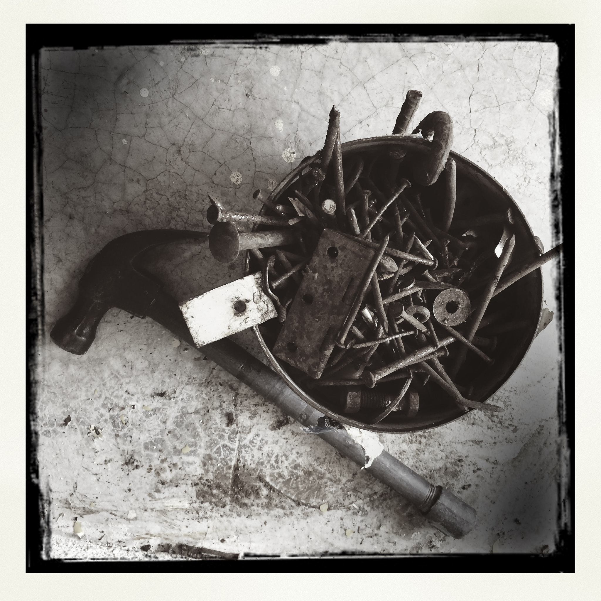 Hipstamatic 313 sample photo. Entre el óxido & el olvido photography