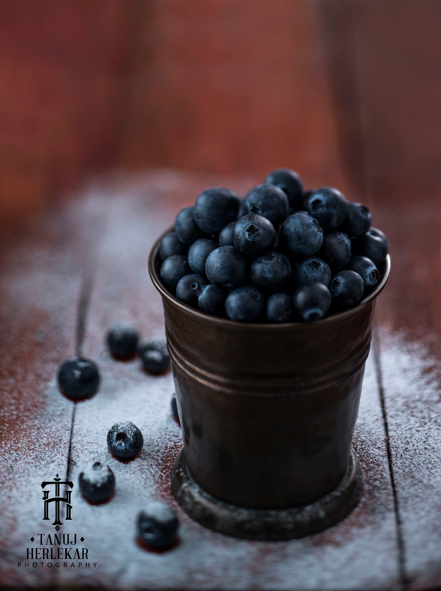 Nikon PC-E Micro-Nikkor 85mm F2.8D Tilt-Shift sample photo. Blueberry photography