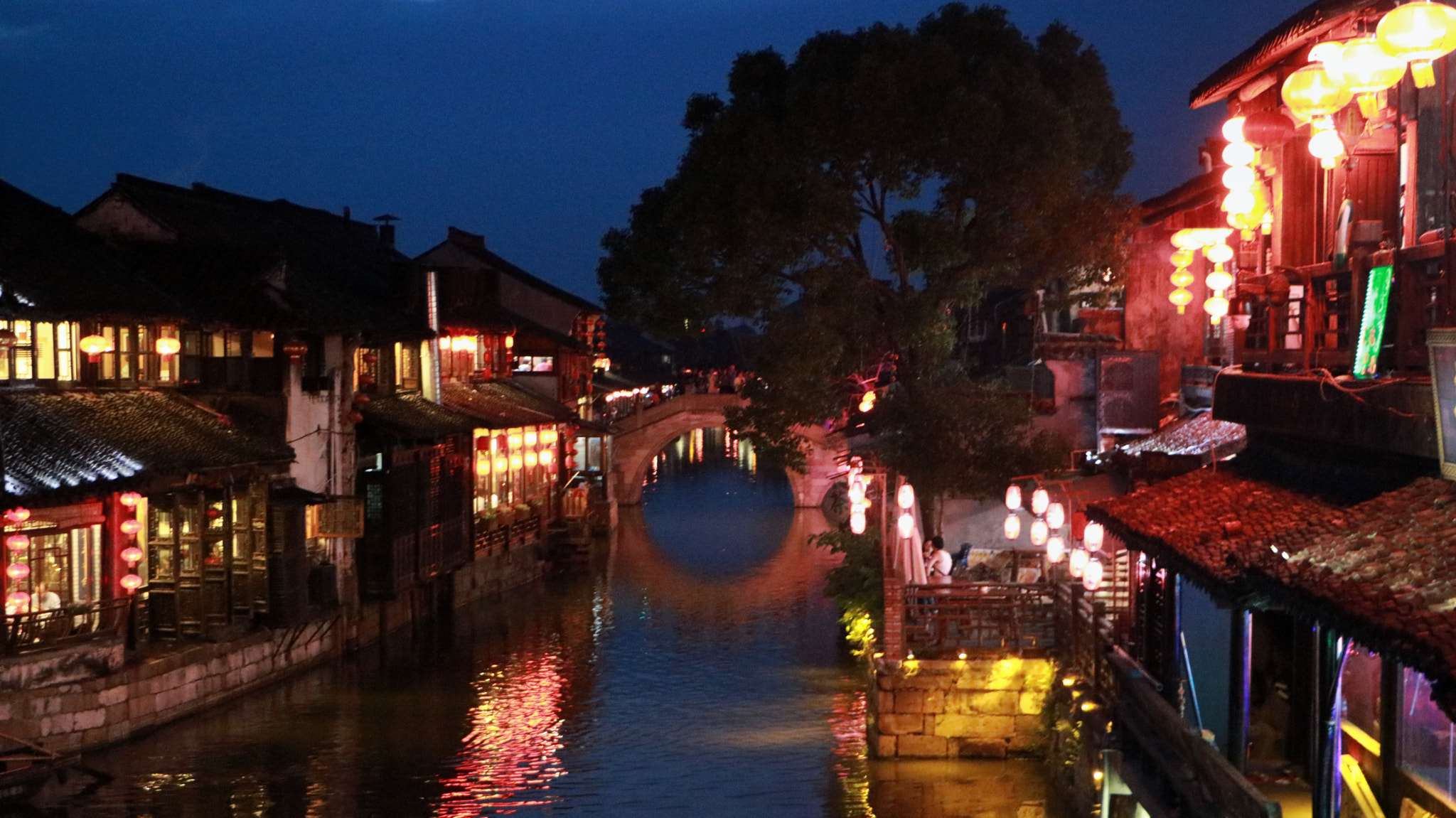 Canon EOS 760D (EOS Rebel T6s / EOS 8000D) sample photo. The ancient town of xitang photography