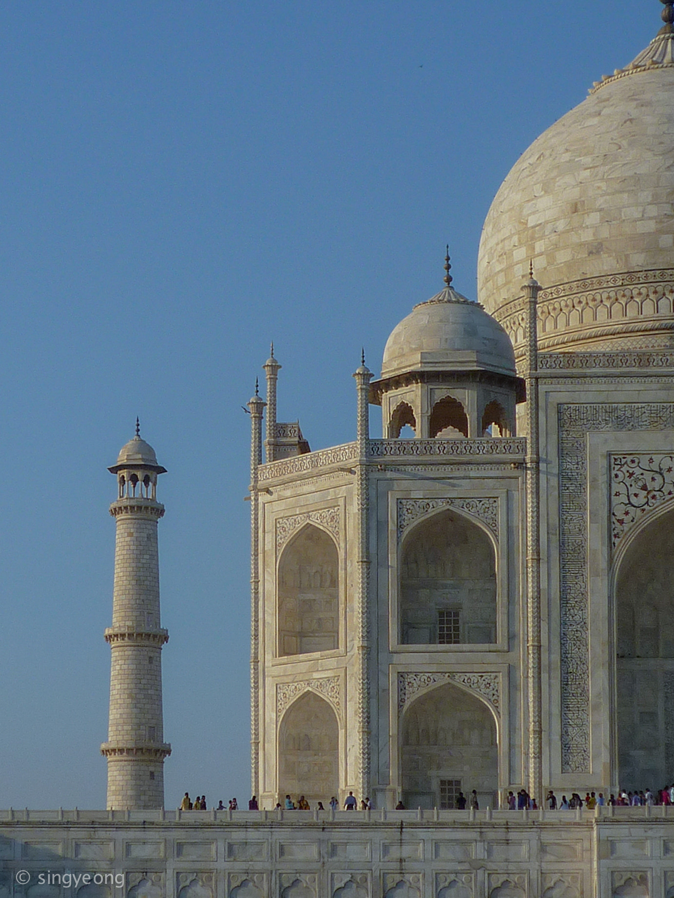 Panasonic DMC-FX48 sample photo. Taj mahal, agra photography