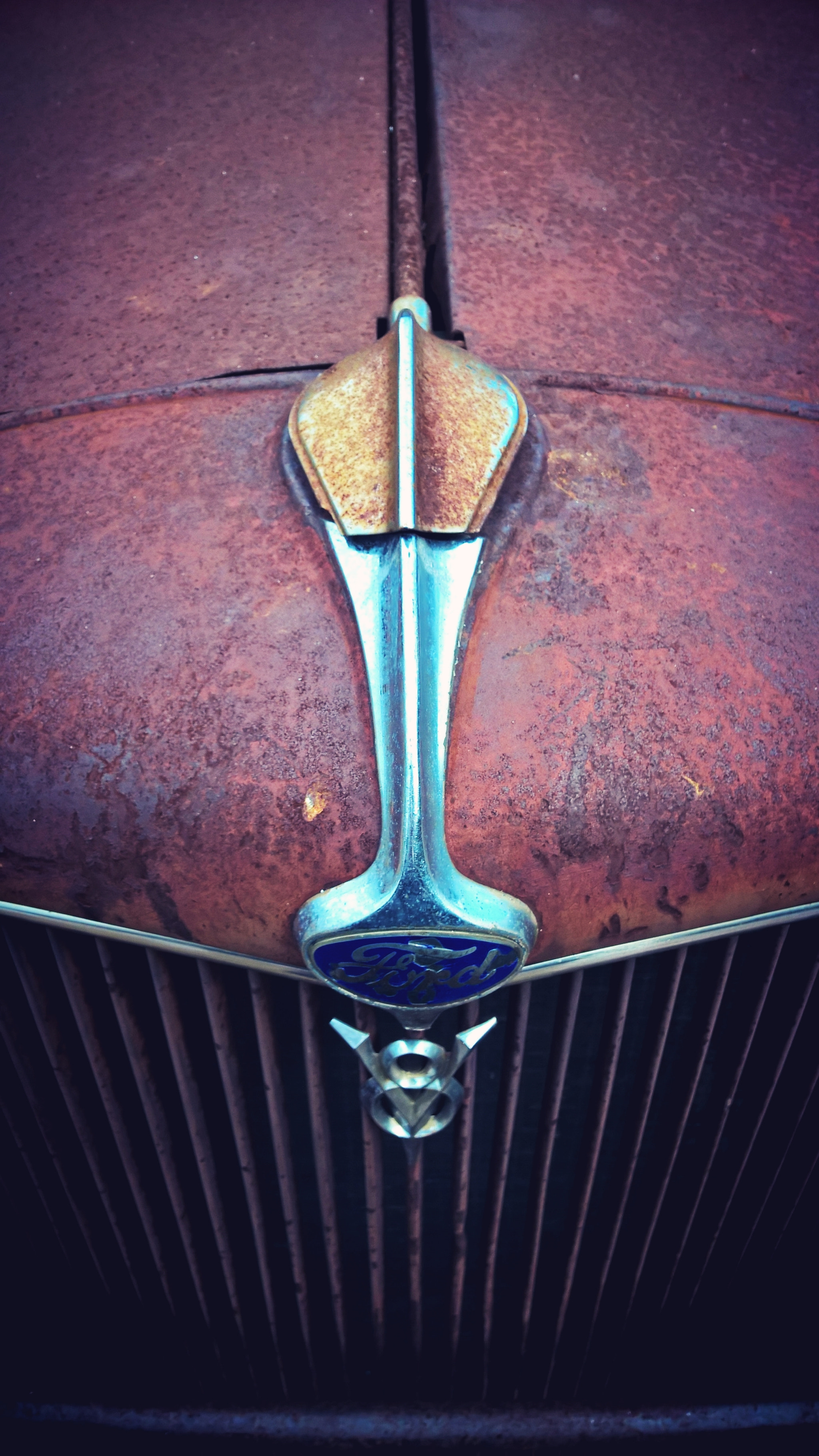 Nokia Lumia 929 sample photo. Ford v8 photography