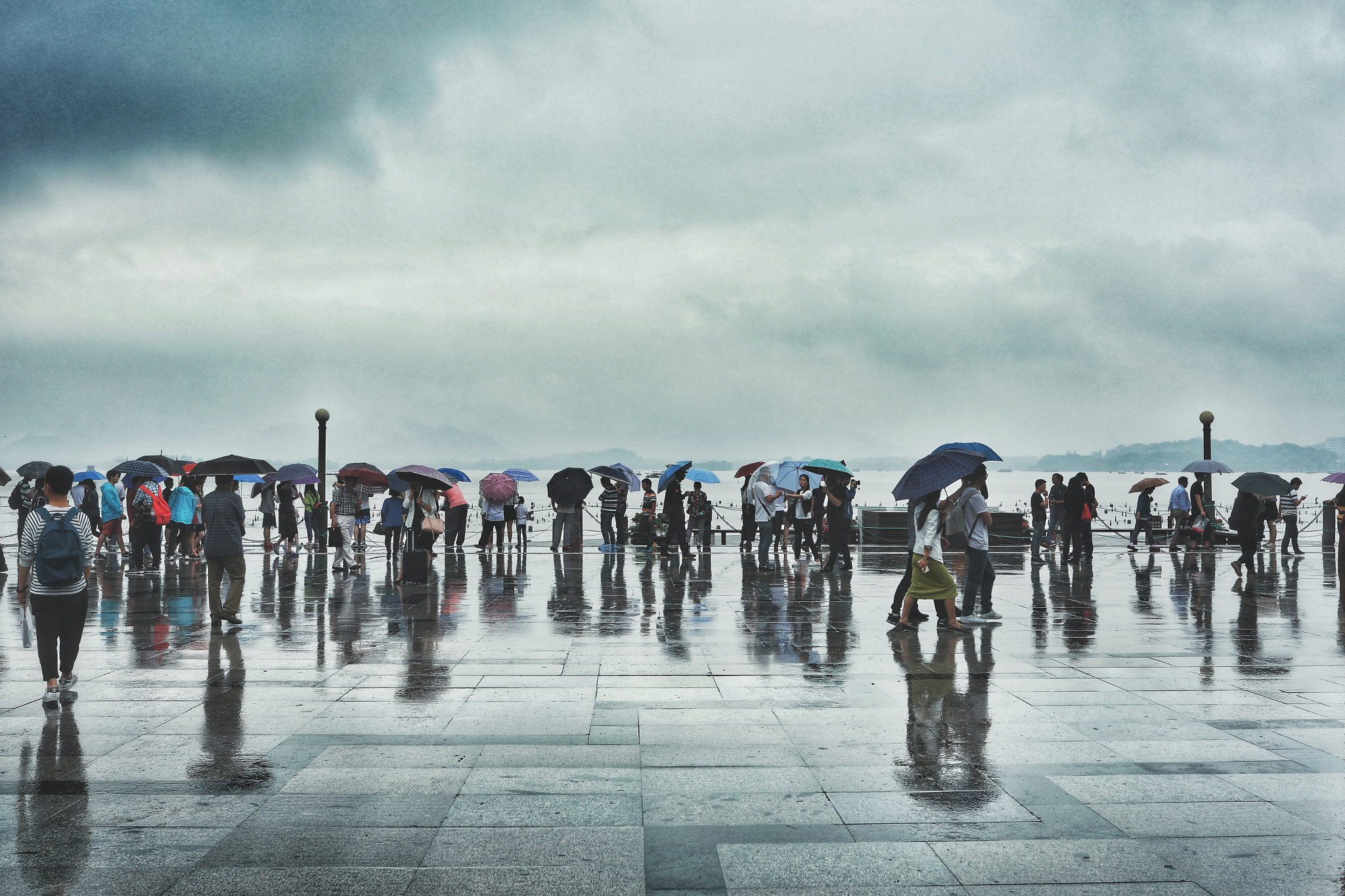 Canon EF 35mm F2 IS USM sample photo. Rainy day. photography