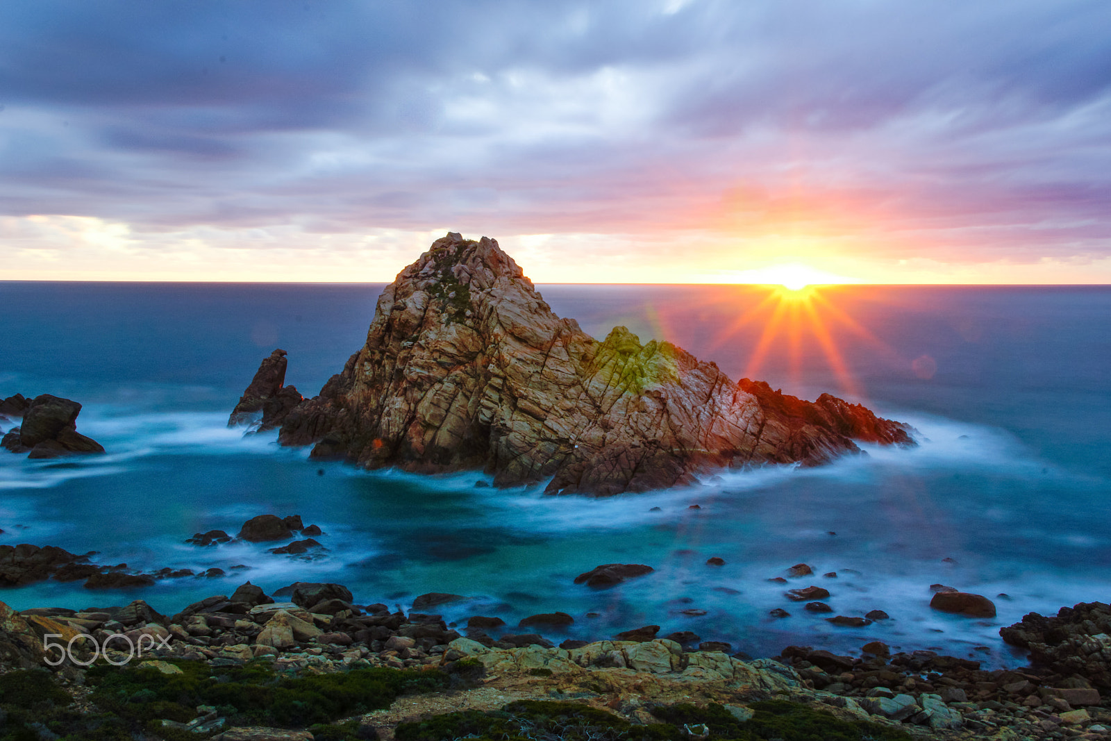Sigma 17-70mm F2.8-4 DC Macro HSM sample photo. Magical sunset at sugarloaf rock photography