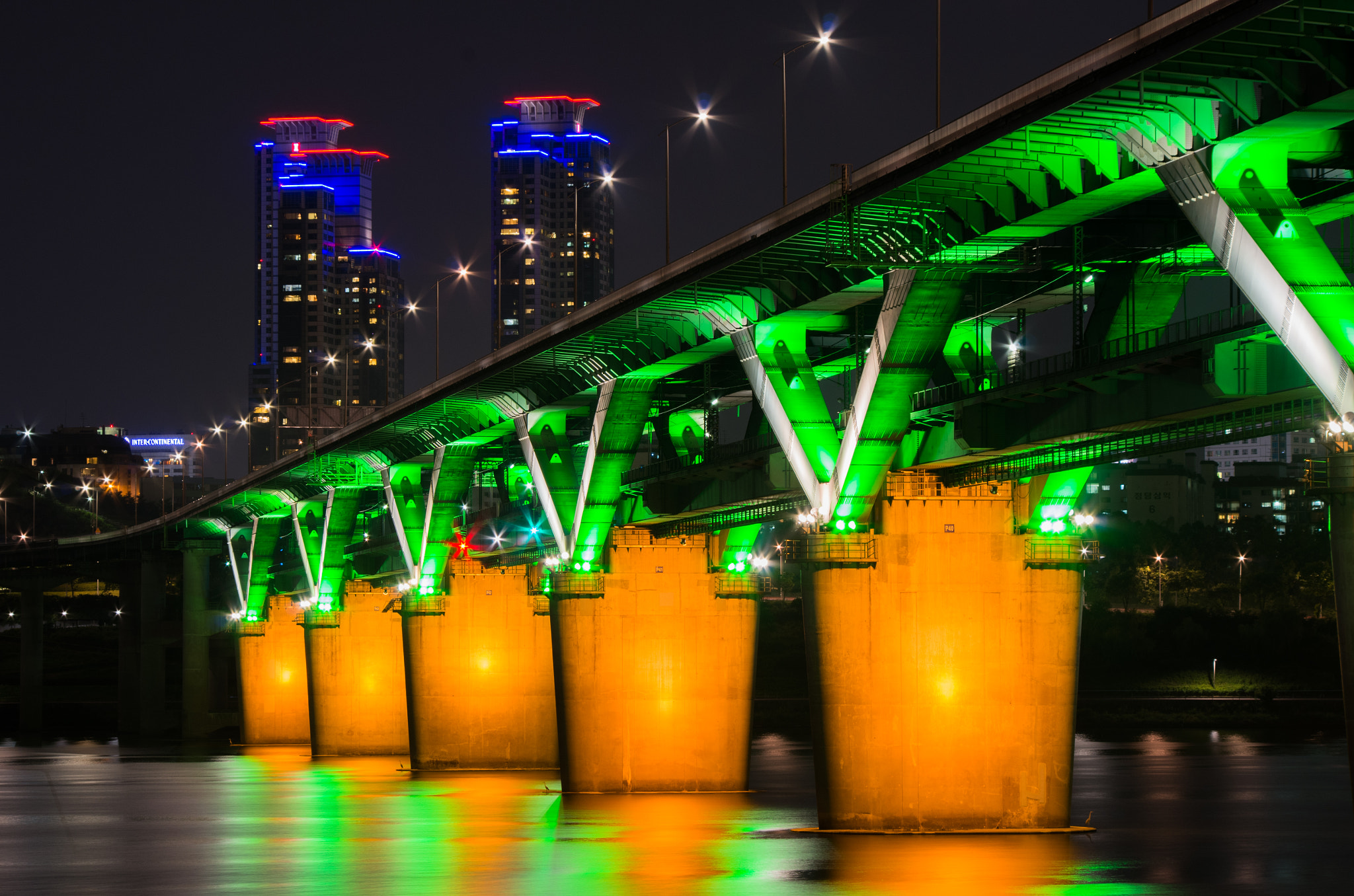HD Pentax DA 55-300mm F4.0-5.8 ED WR sample photo. Chungdam bridge, seoul photography