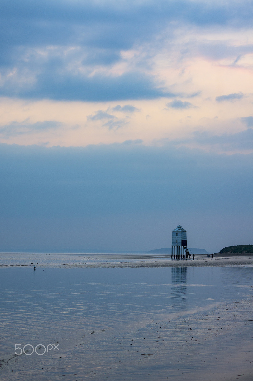 Sony Alpha NEX-5 + Sigma 70-300mm F4-5.6 DL Macro sample photo. Burnham on sea at sunset photography