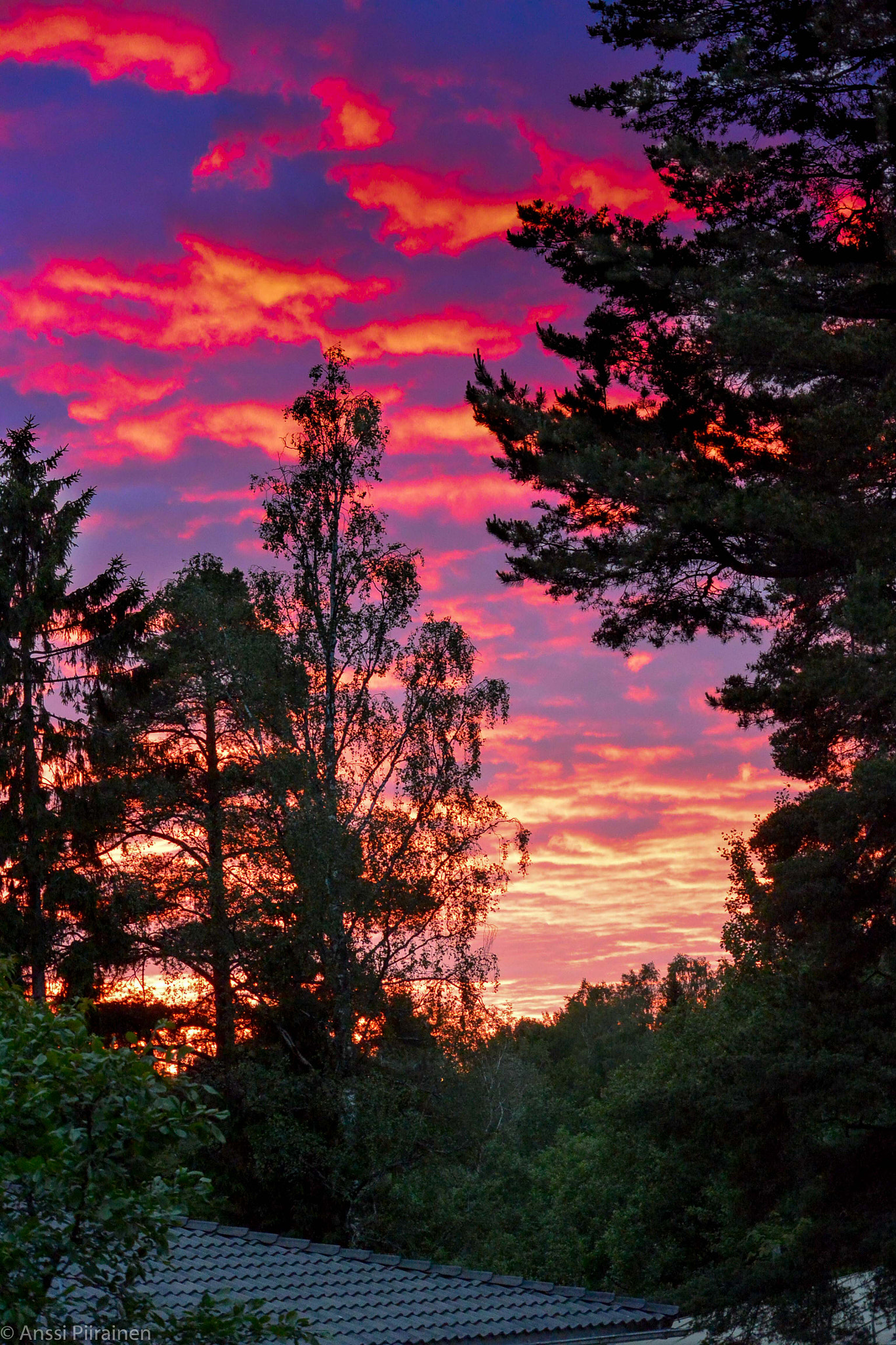 Nikon 1 Nikkor VR 30-110mm F3.8-5.6 sample photo. Sky's on fire! photography