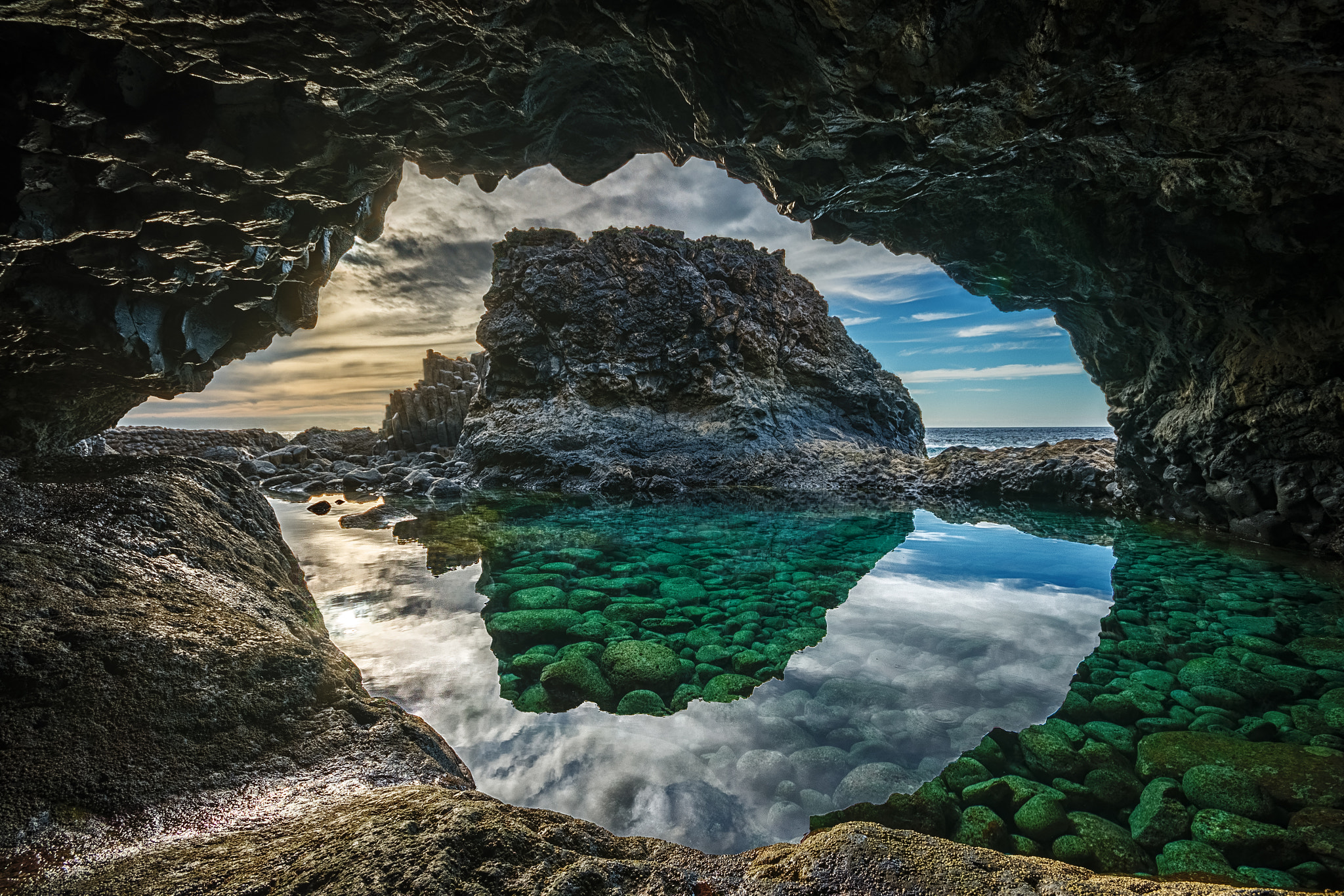 Sigma 10-20mm F4-5.6 EX DC HSM sample photo. Charco azul photography