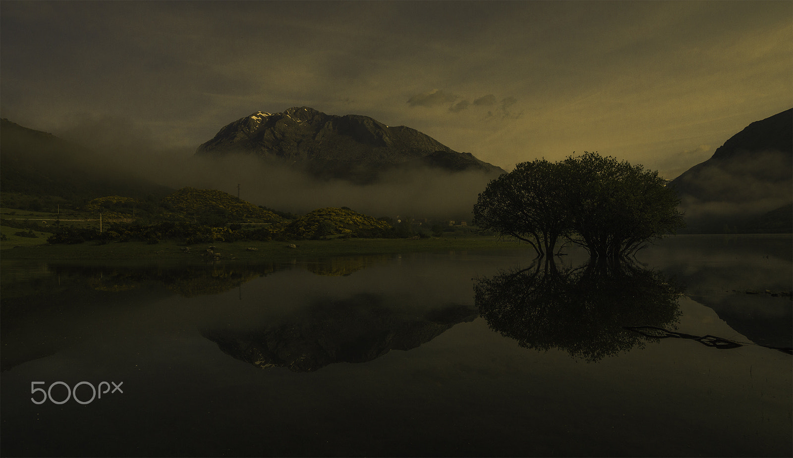 Samyang 14mm F2.8 ED AS IF UMC sample photo. Fog in mountains photography
