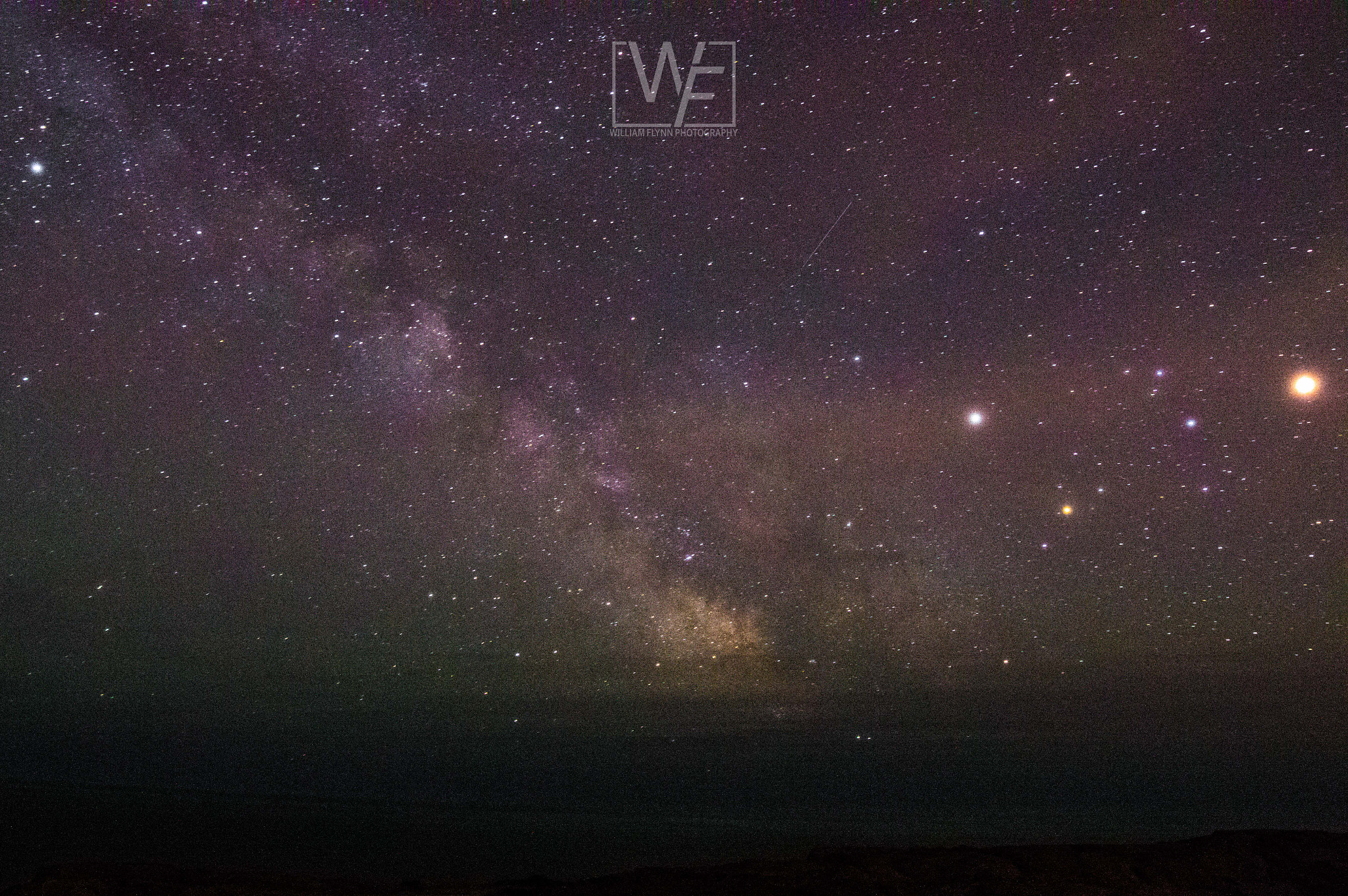 Samyang 14mm F2.8 ED AS IF UMC sample photo. Stars, planets, and a galaxy photography