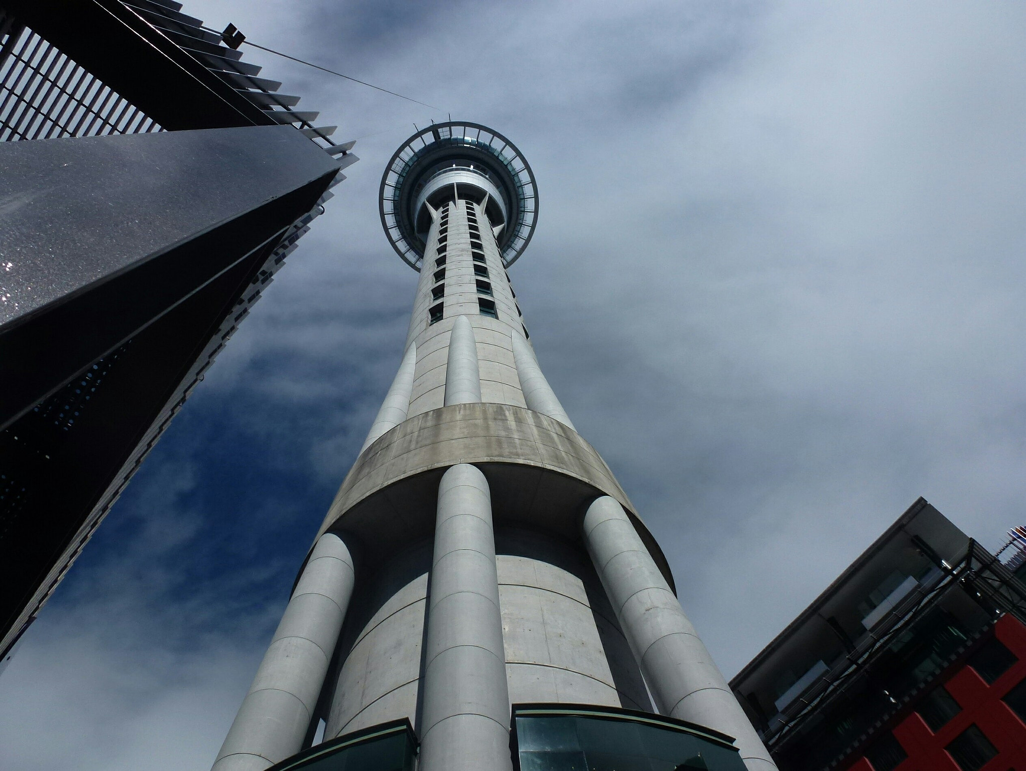 Panasonic DMC-ZS10 sample photo. Sky tower photography