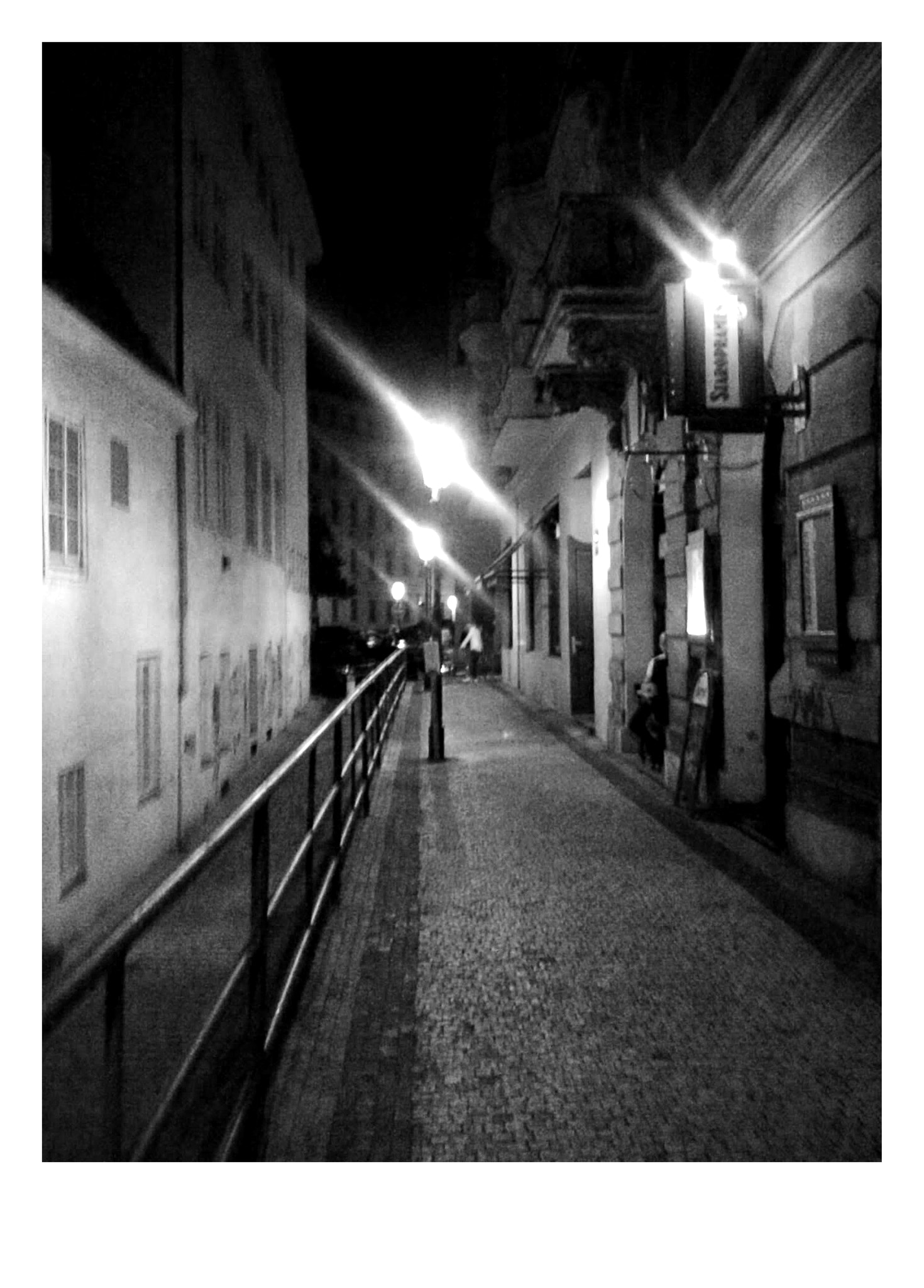 Samsung Galaxy Y Duos sample photo. Prague night photography