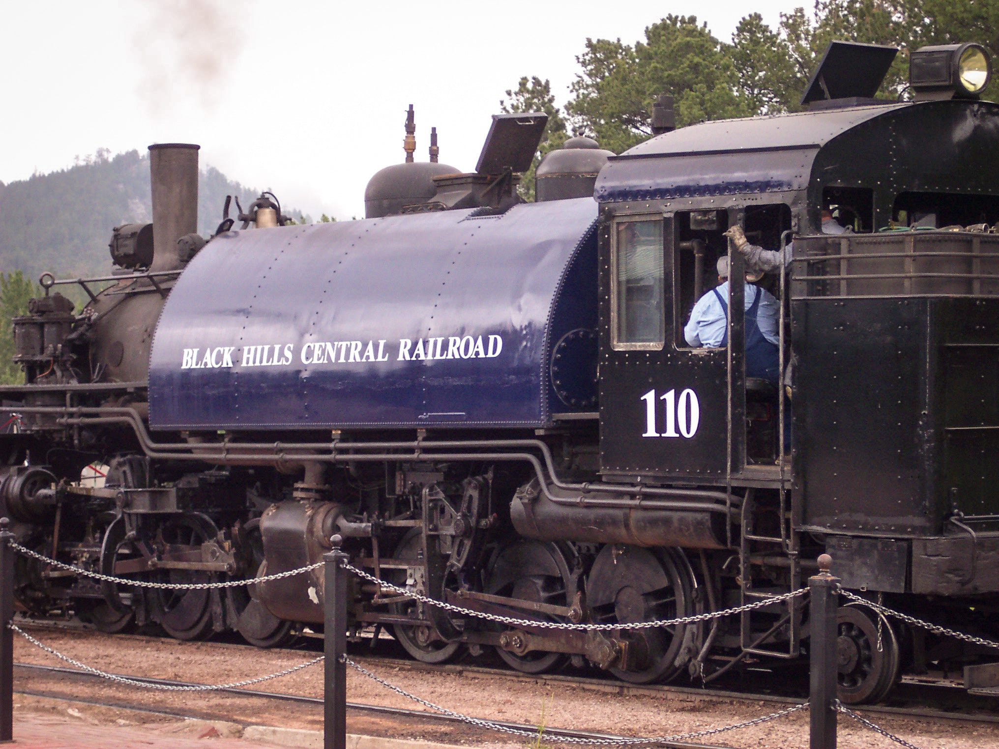 Kodak DX4530 ZOOM DIGITAL CAMERA sample photo. Narrow gague locomotive photography