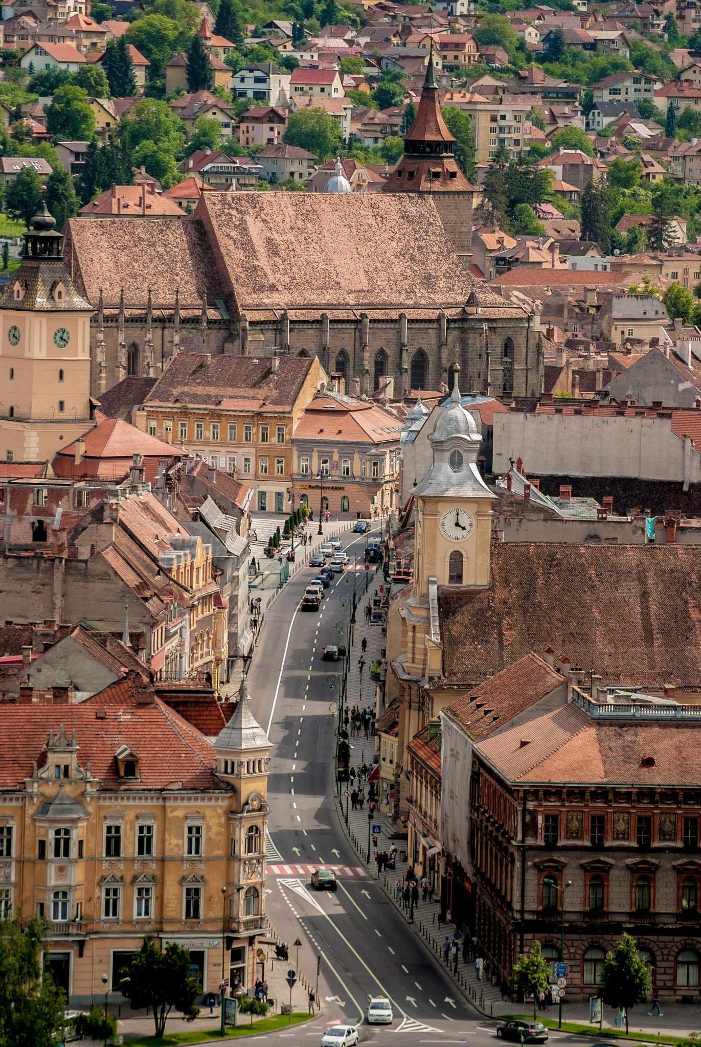 Nikon D60 sample photo. Brasov town photography
