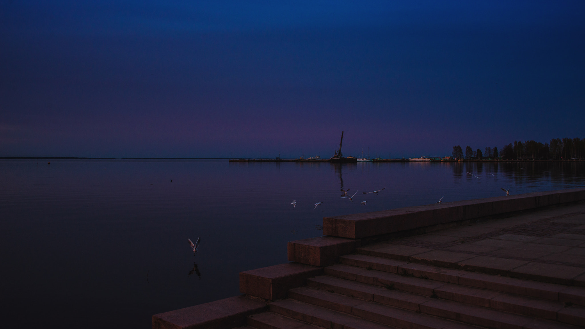 Nikon D610 + Sigma 28-105mm F2.8-4 Aspherical sample photo. The queit evening after sunset... photography