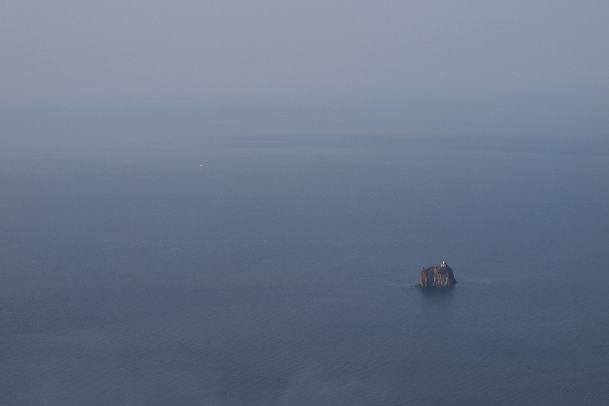 Olympus Zuiko Digital ED 14-42mm F3.5-5.6 sample photo. Lo strombolicchio rock of stromboli volcano island photography
