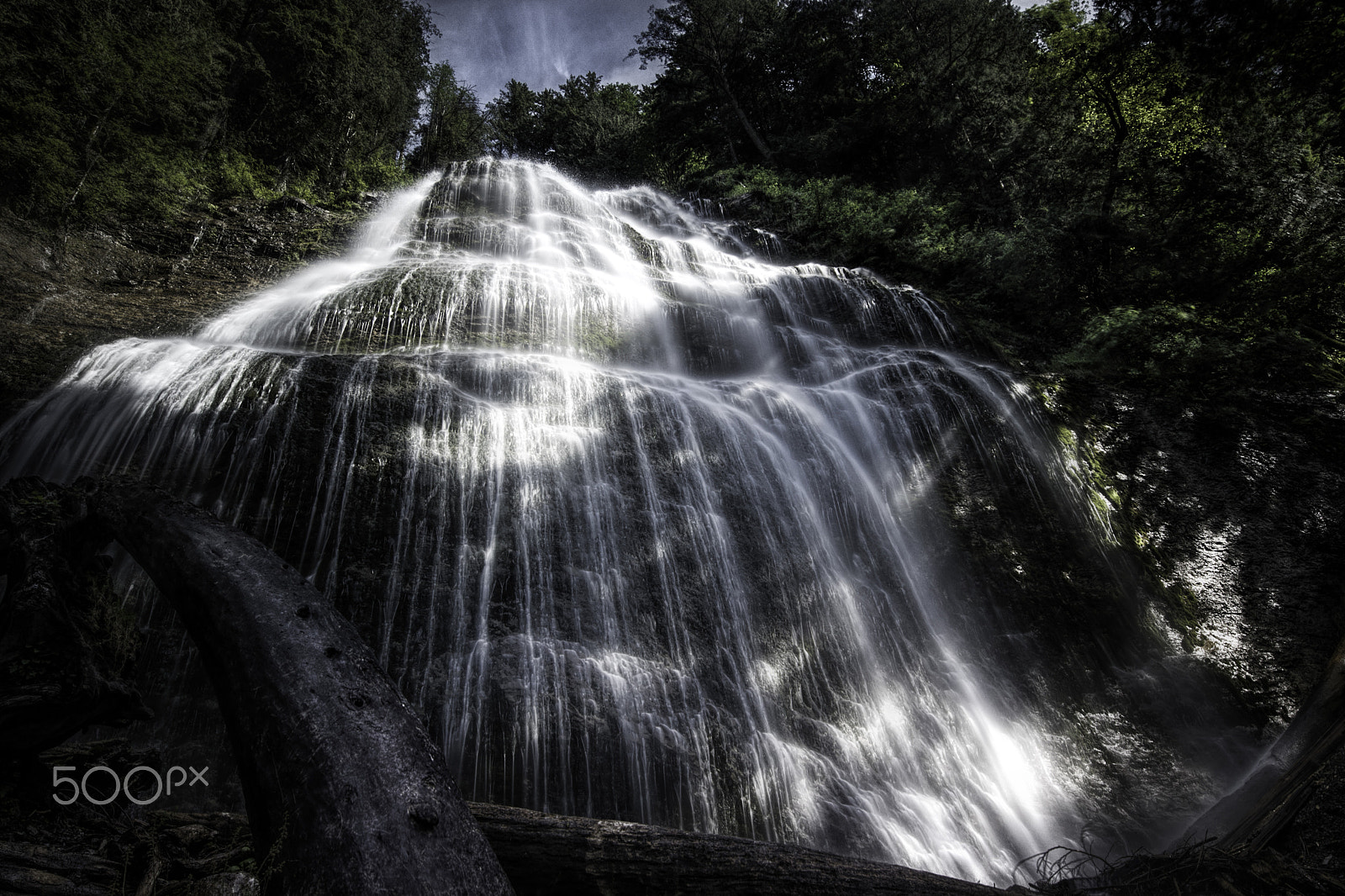 Nikon AF-S Nikkor 14-24mm F2.8G ED sample photo. Bridal veil falls photography