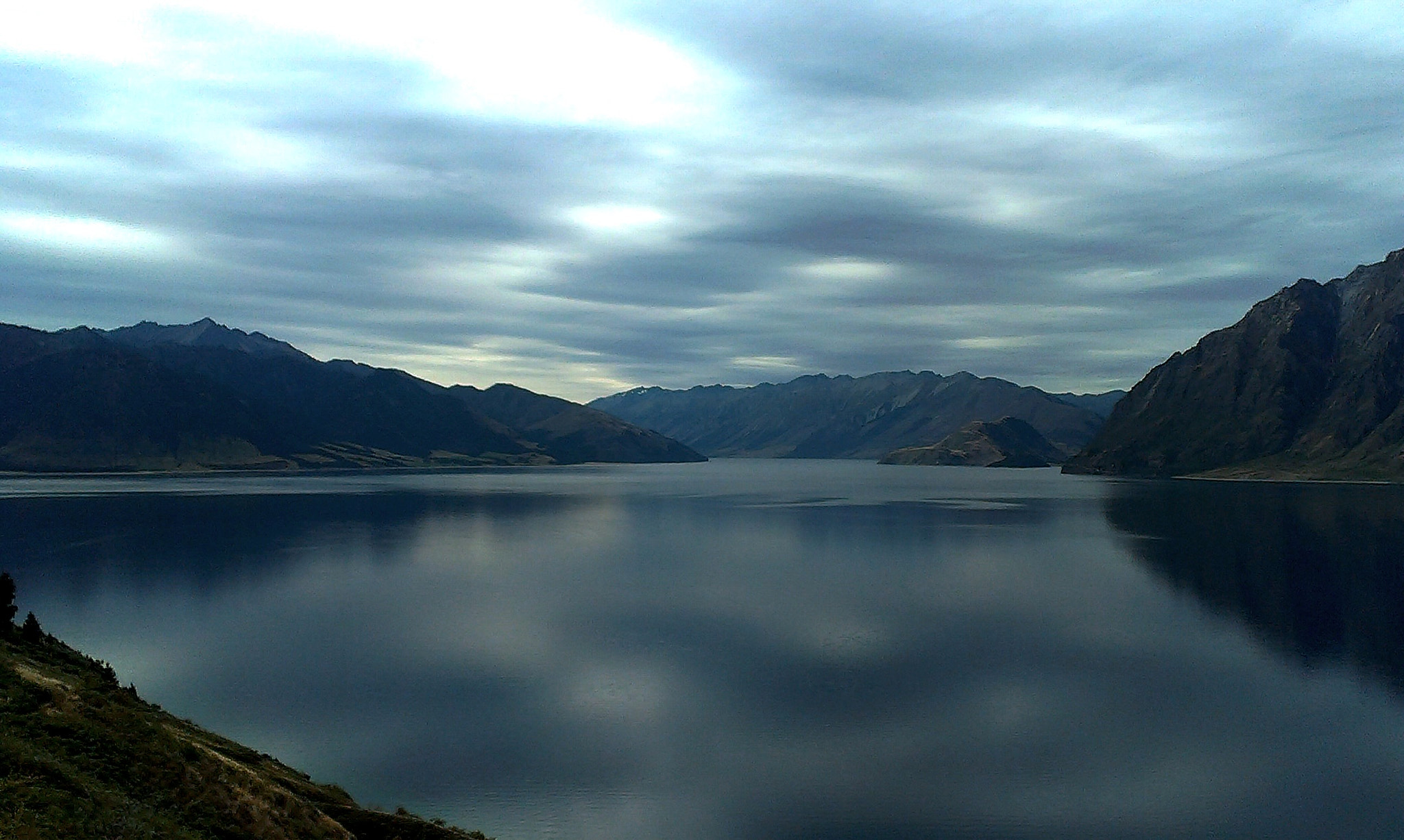HTC DESIRE X sample photo. Pukaki lake, new zealand photography