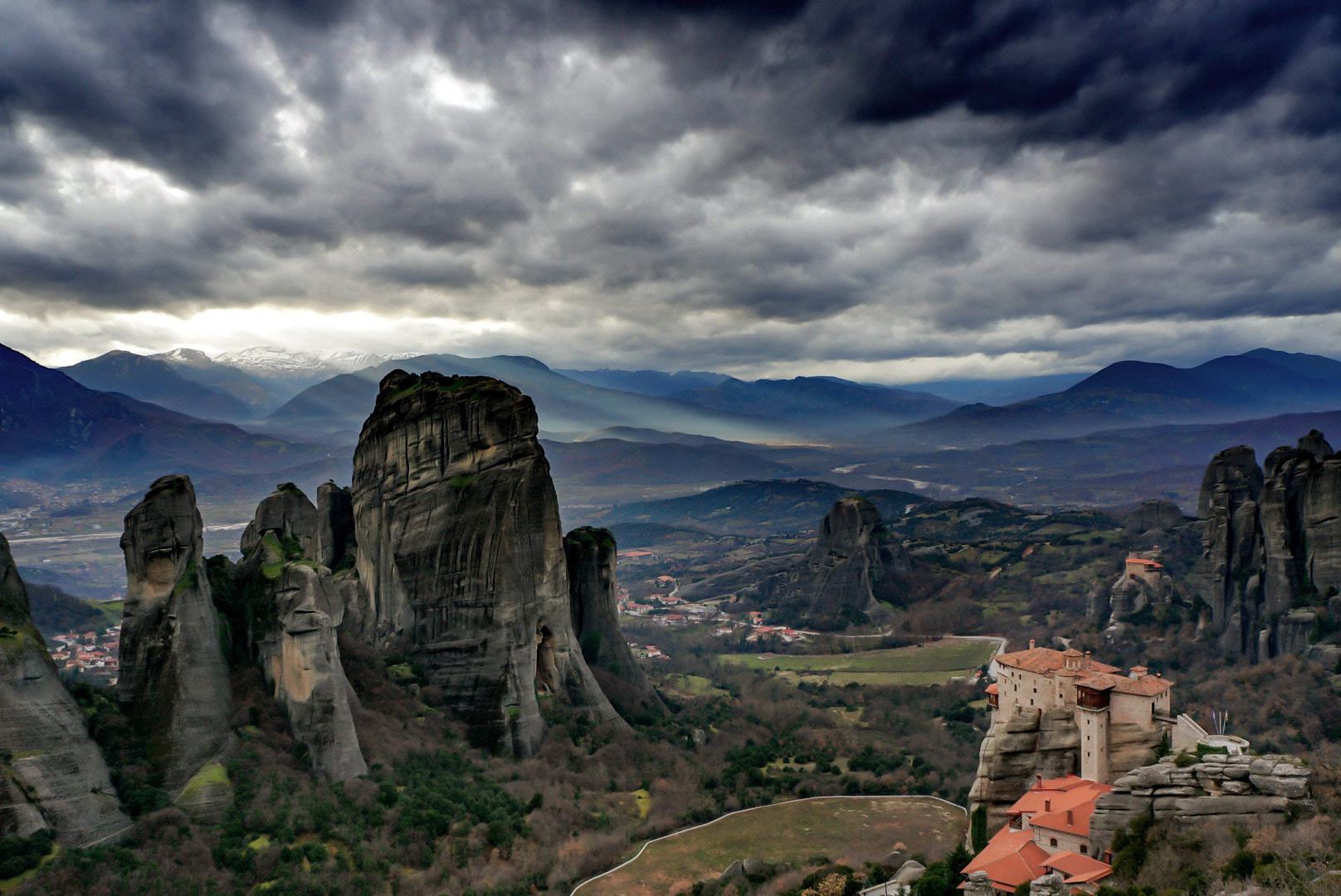 Sony Alpha NEX-5T sample photo. Meteora greece photography