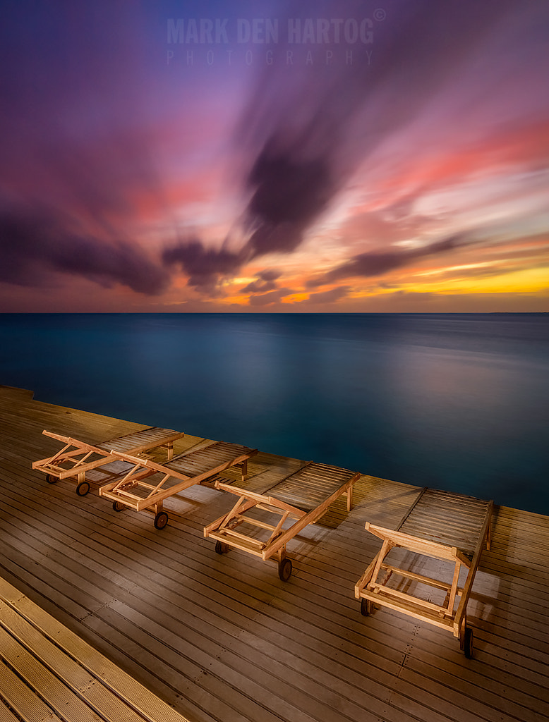Canon EOS 5DS R + Canon TS-E 17mm F4L Tilt-Shift sample photo. Bonaire belair sun deck photography