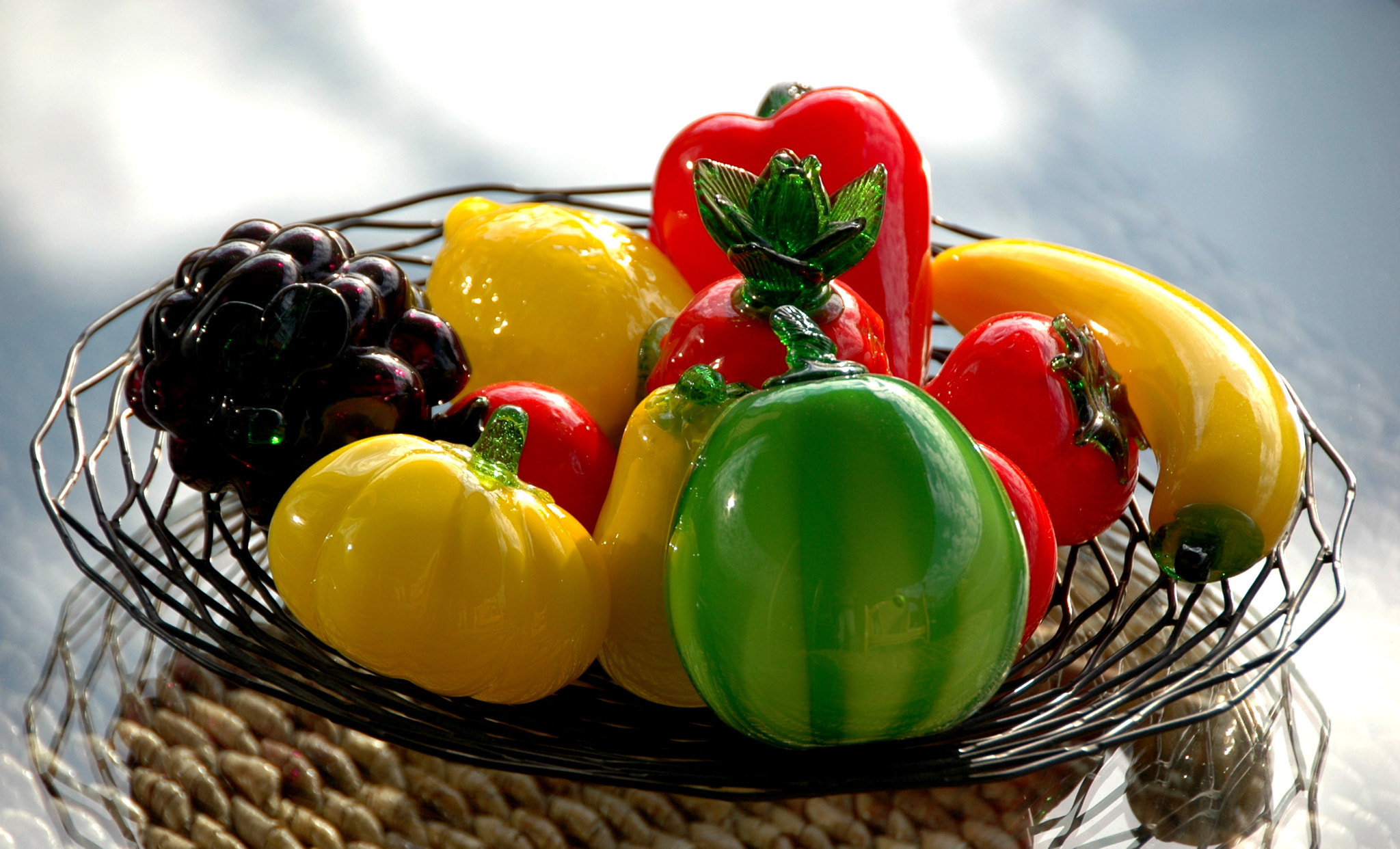 Nikon D70s sample photo. Glass fruits photography