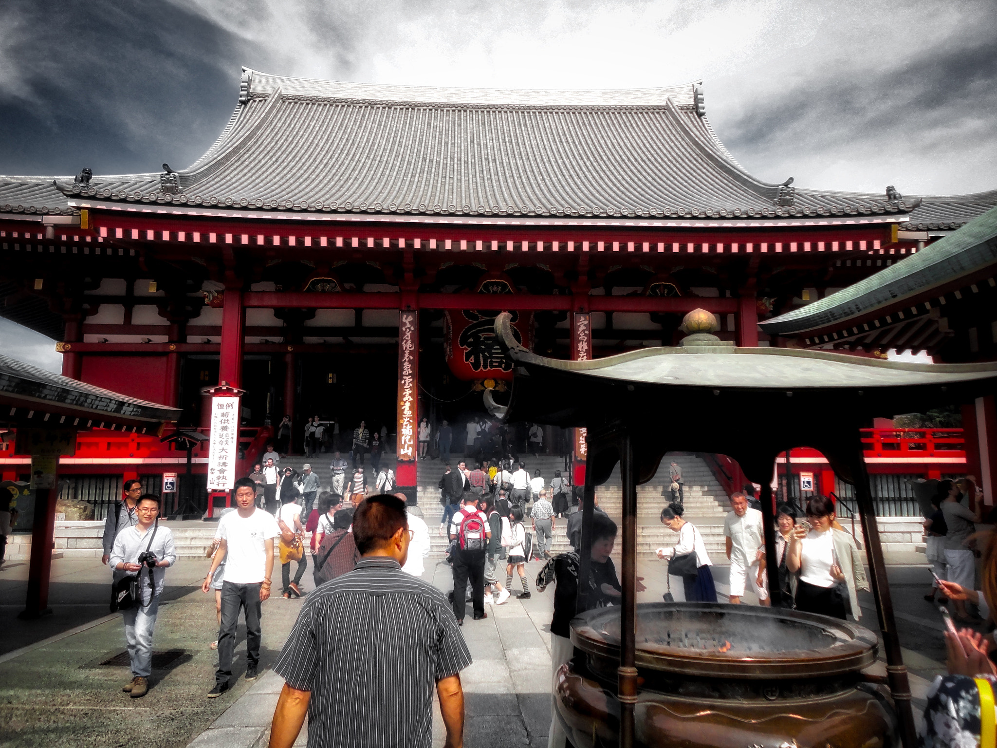Sony DSC-W360 sample photo. Sensō-ji, tokyo, japan photography