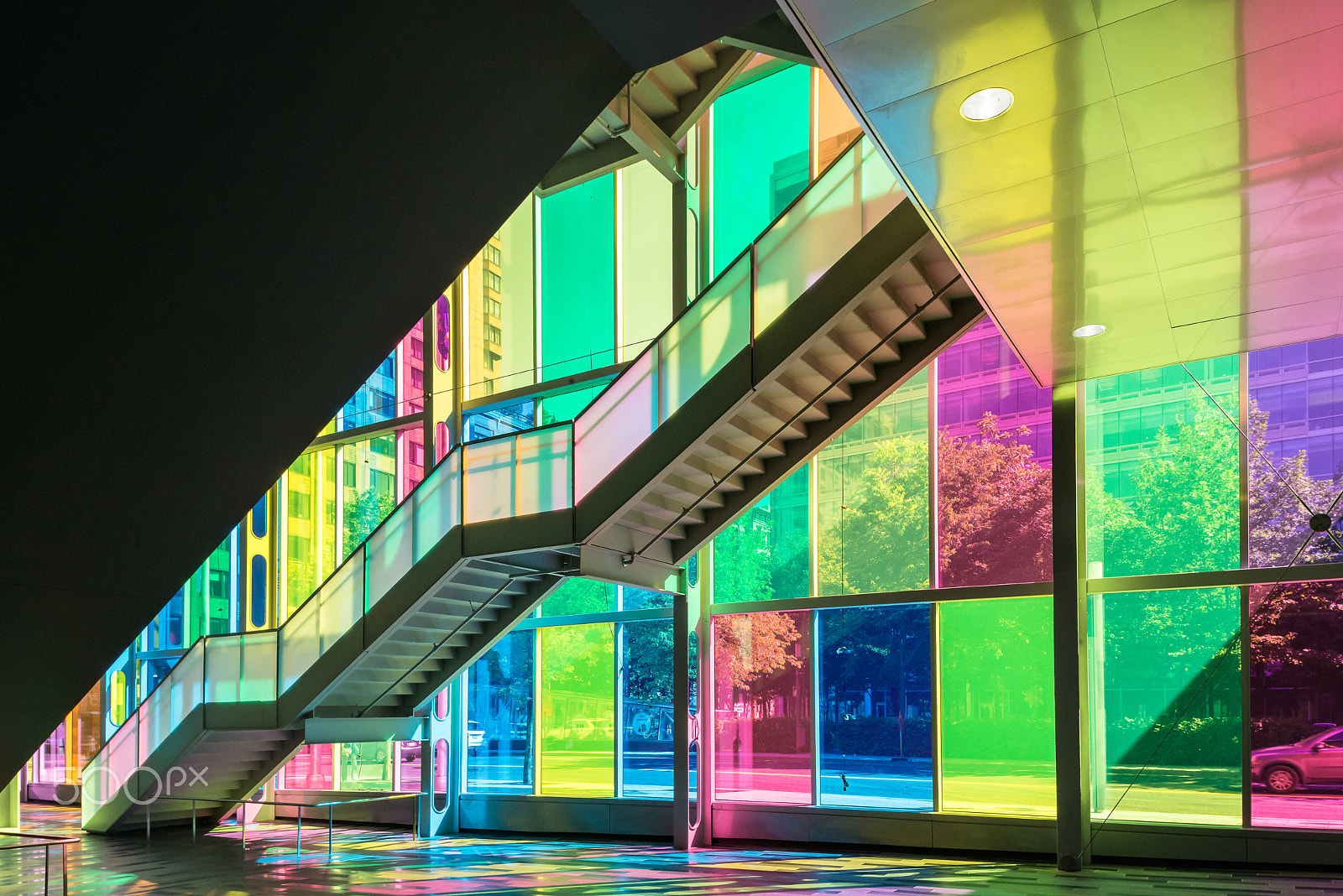 Nikon D800 + Nikon PC-E Nikkor 24mm F3.5D ED Tilt-Shift sample photo. Palais des congres de montreal - victor prus photography