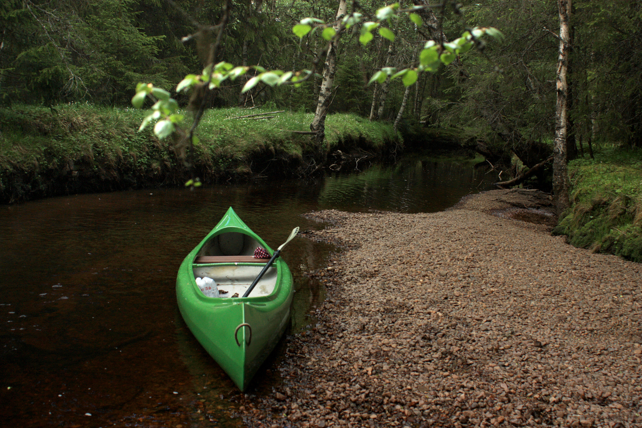Canon EF 28-80mm f/3.5-5.6 USM IV sample photo. Canoe photography