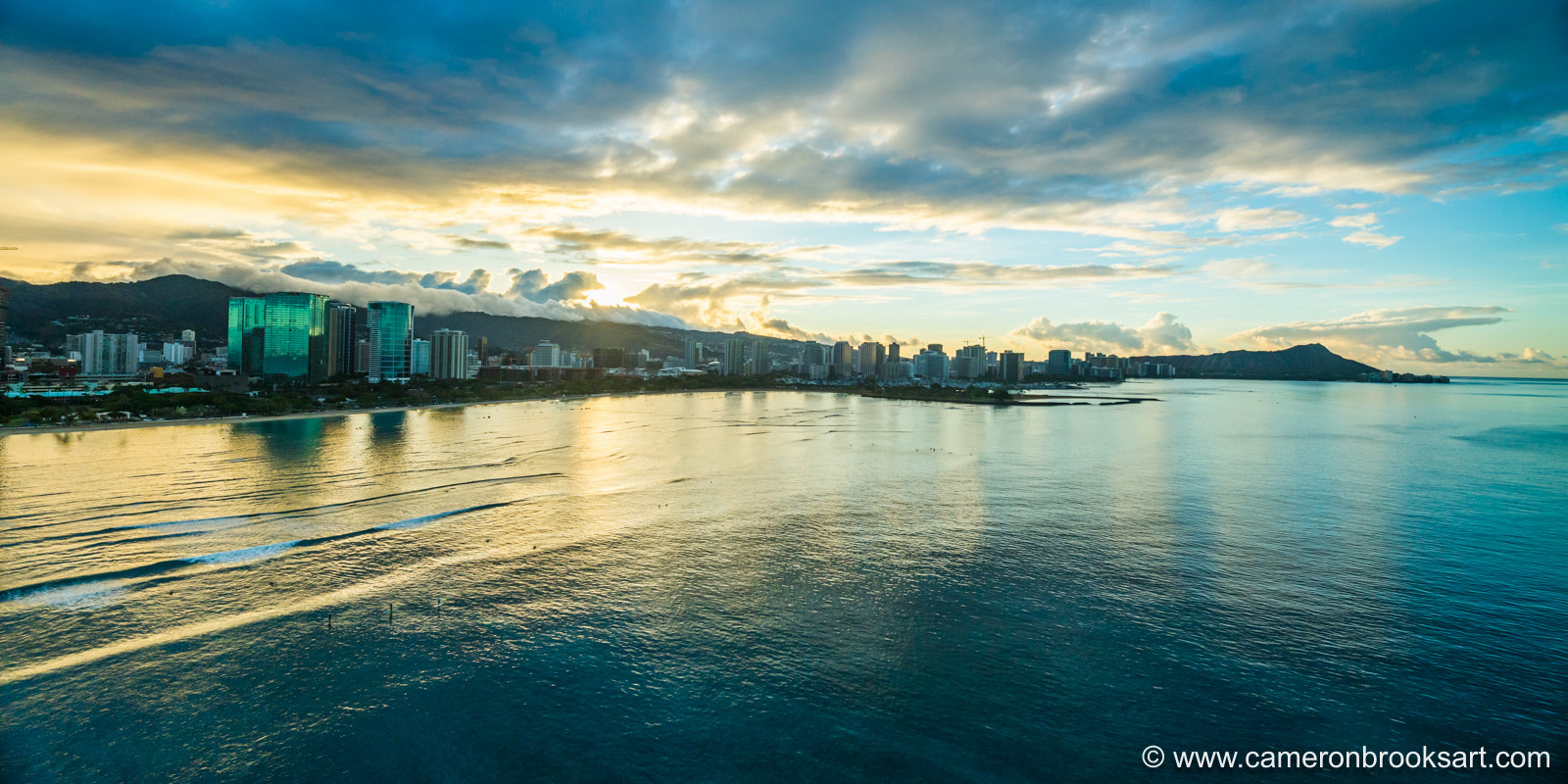 Canon EOS 5DS R sample photo. From hokua to diamond head photography