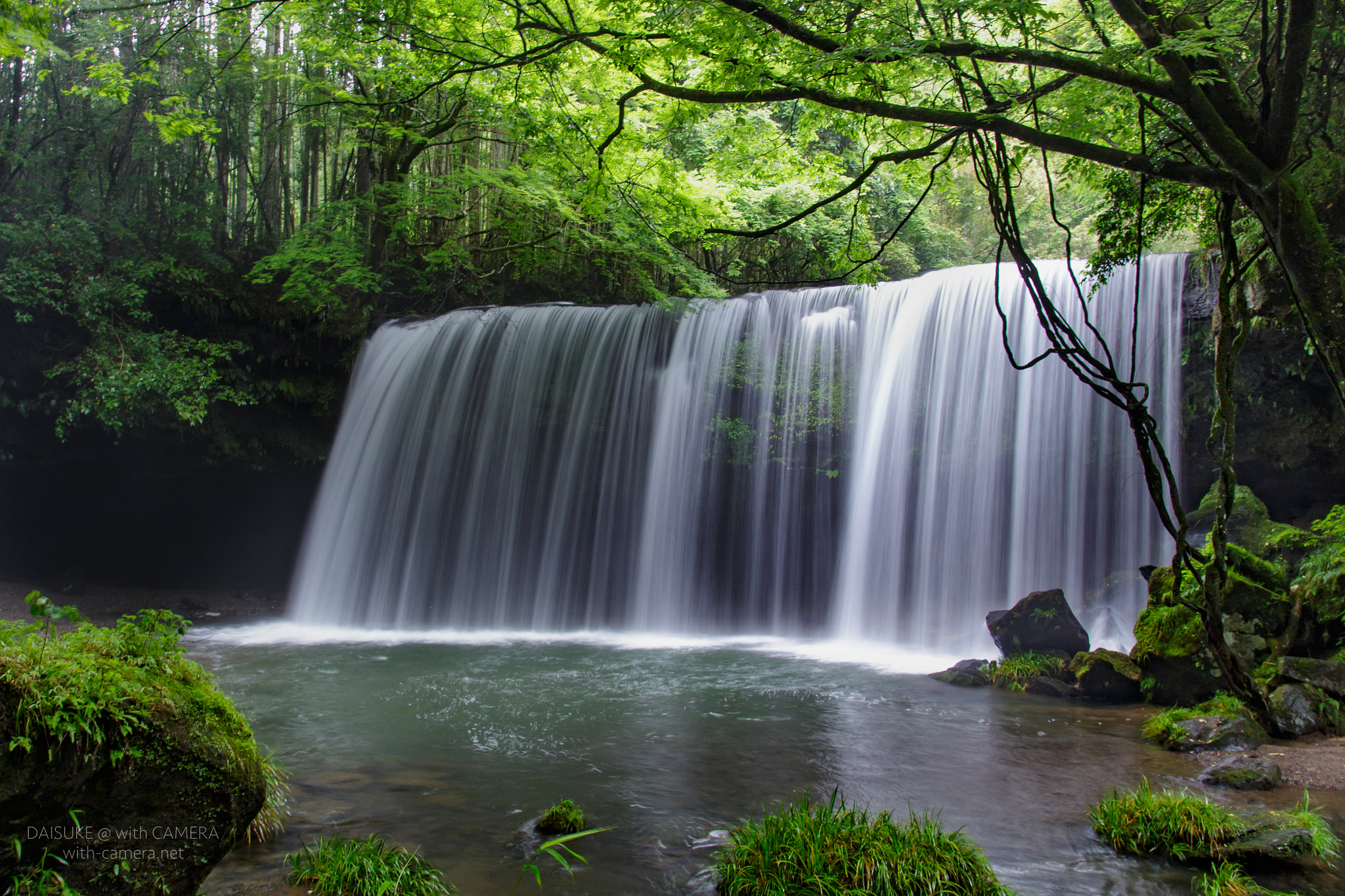 Canon EOS 100D (EOS Rebel SL1 / EOS Kiss X7) sample photo. Nabegataki; a waterfall in kumamoto, japan photography