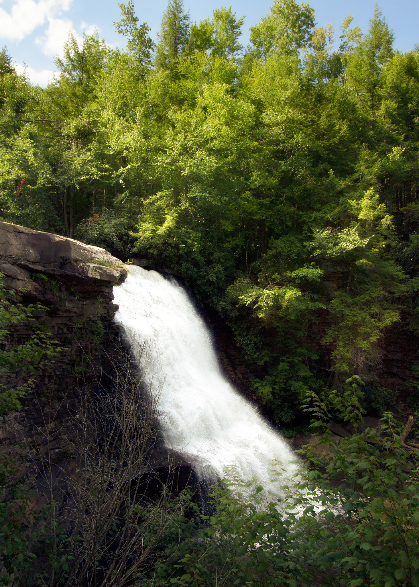 Canon EF-S 10-18mm F4.5–5.6 IS STM sample photo. Muddy creek falls photography