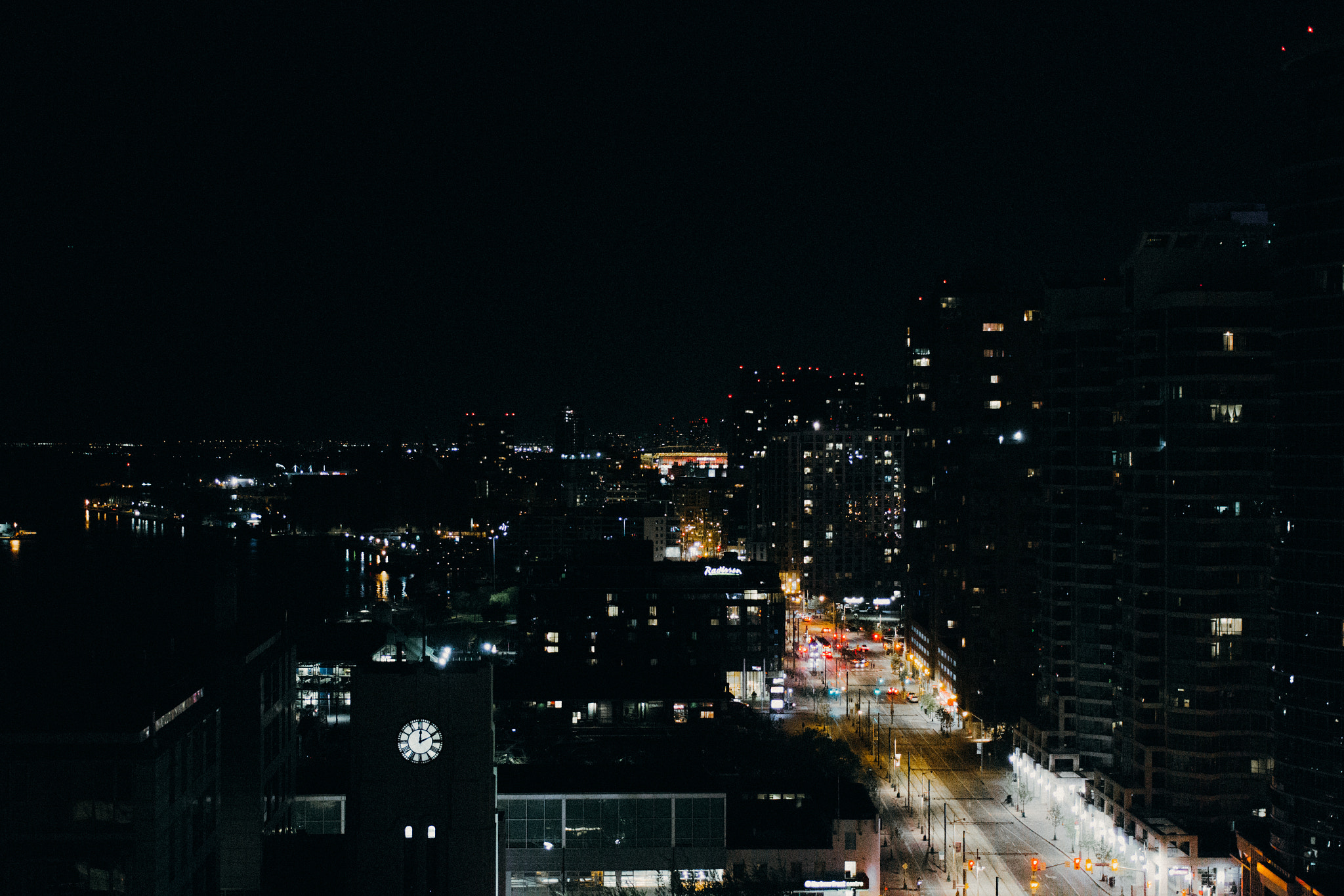 Canon EF 40mm F2.8 STM sample photo. Darkened lights photography
