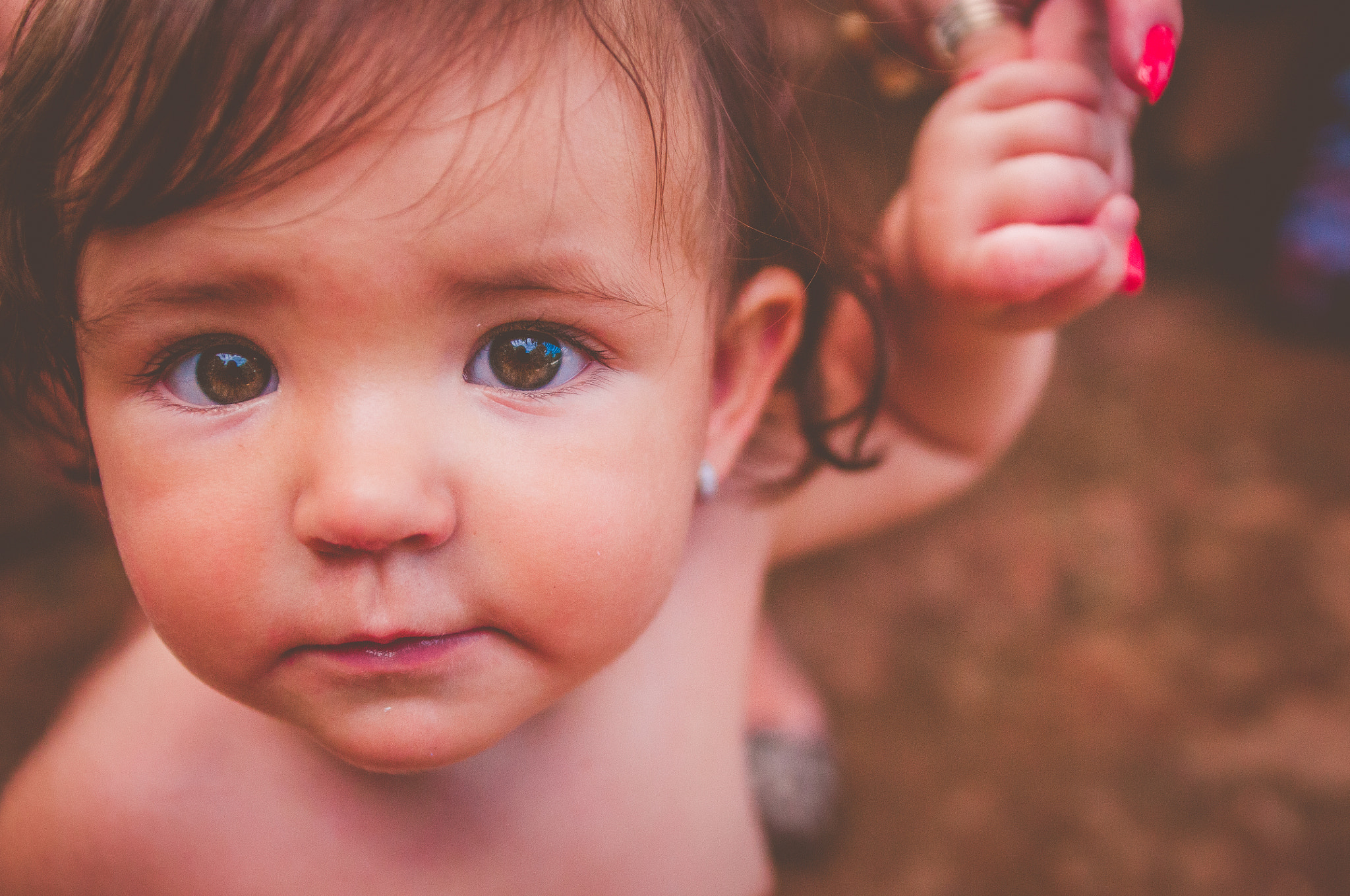 Nikon D300S + Sigma 24-70mm F2.8 EX DG Macro sample photo. Portrait baby photography