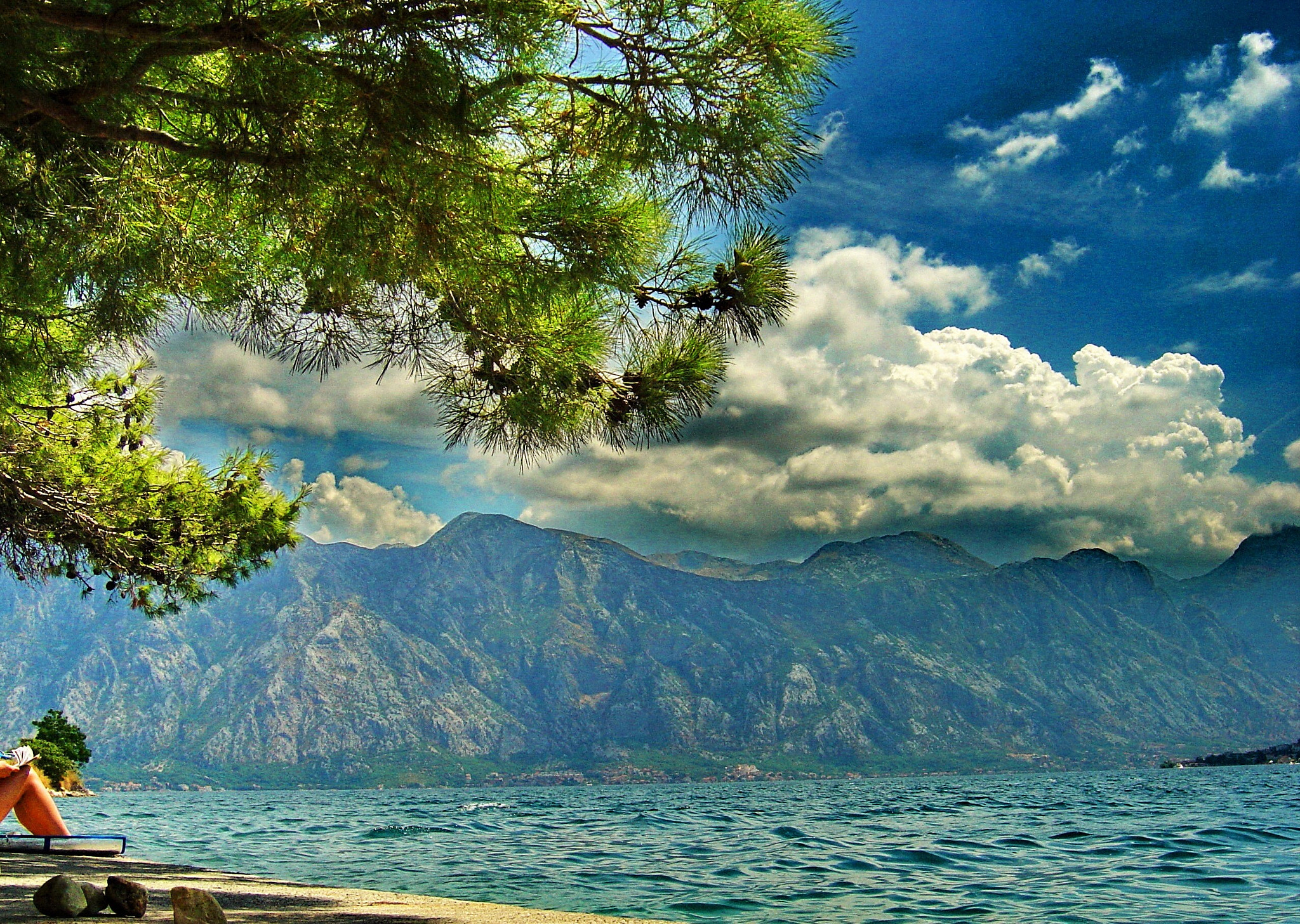 Sony DSC-P10 sample photo. Perast, montenegro photography
