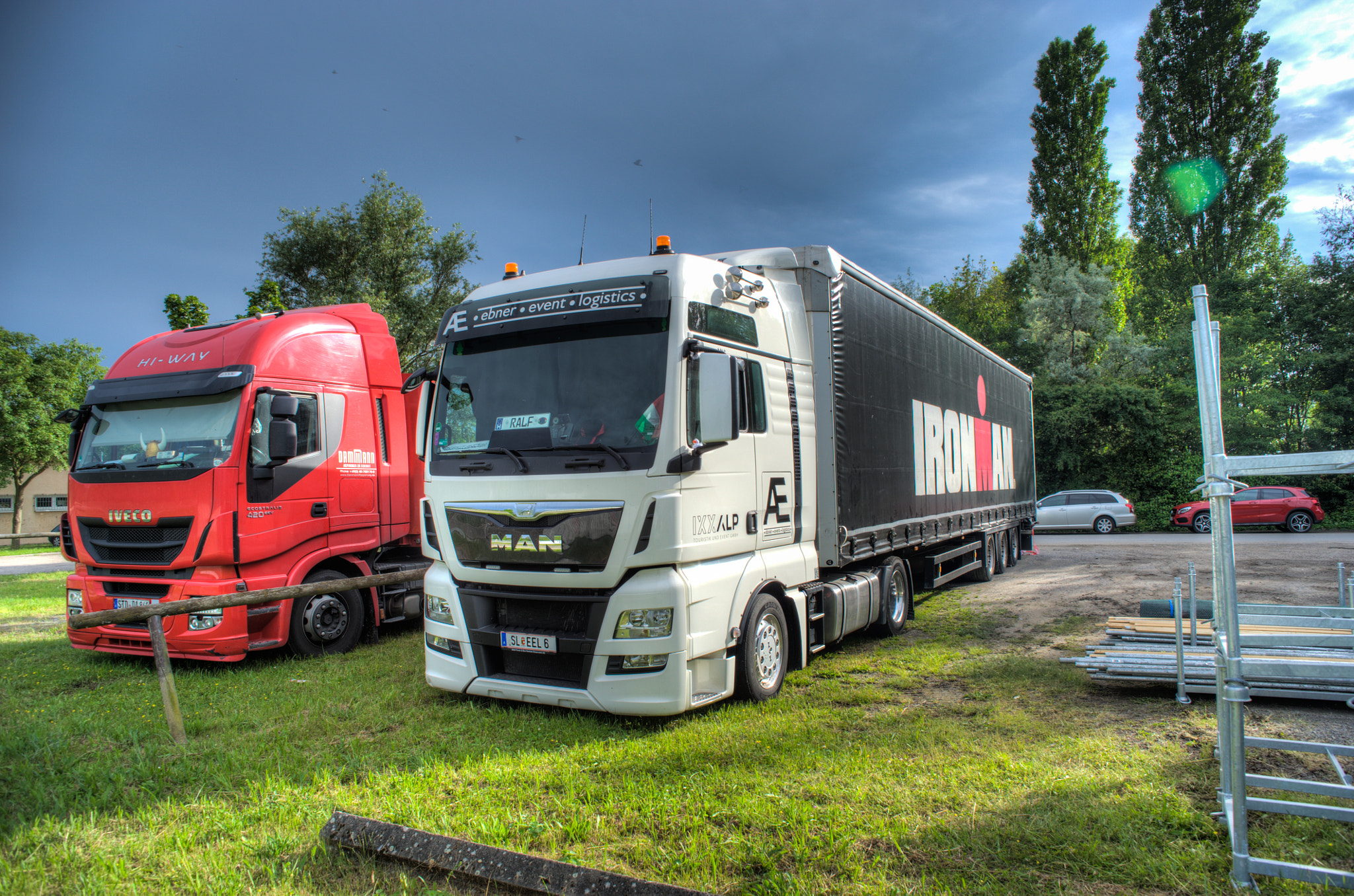 Nikon D700 + Sigma 24mm F2.8 Super Wide II Macro sample photo. Iroman truck photography