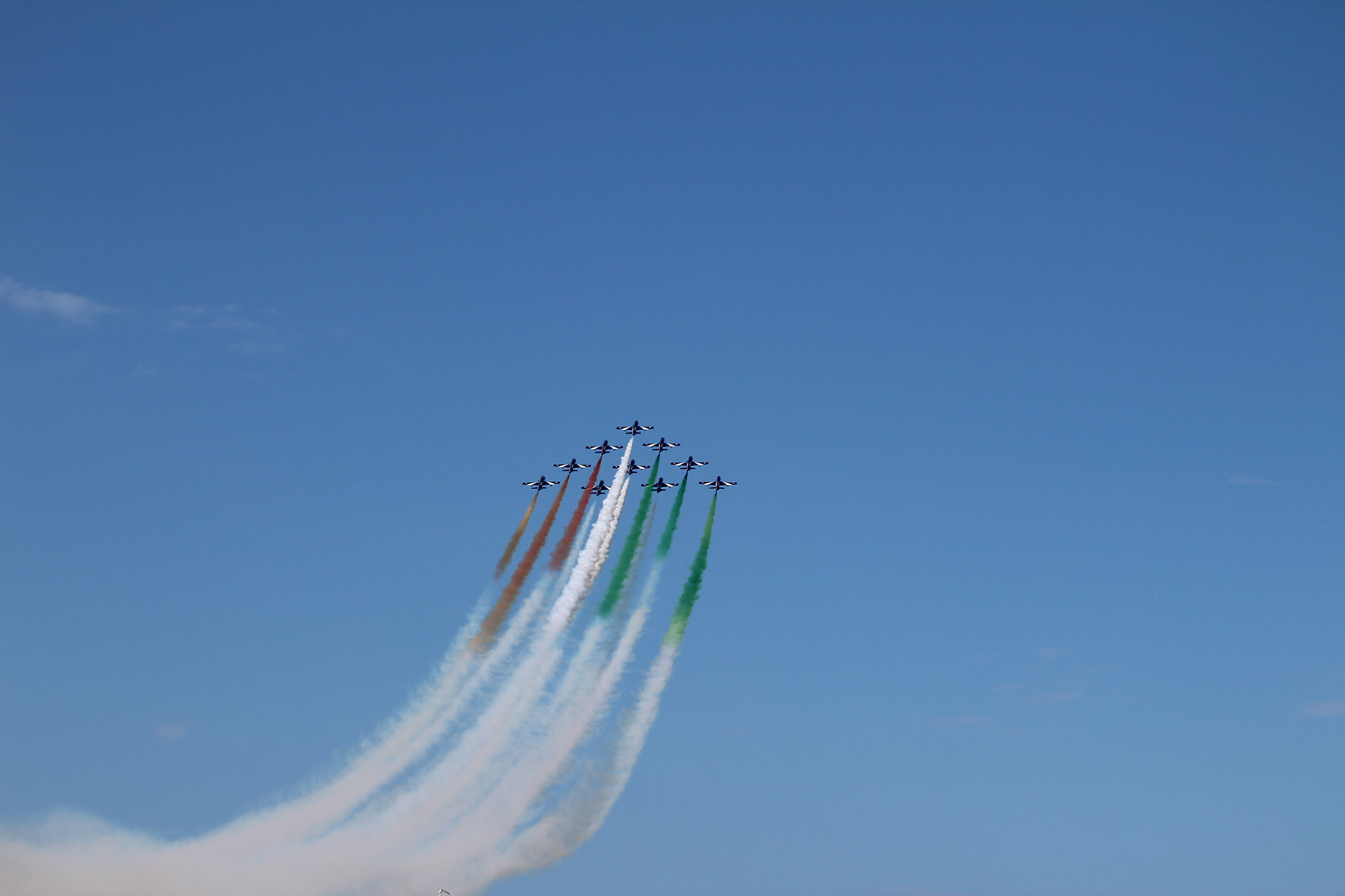 Tamron SP 35mm F1.8 Di VC USD sample photo. Frecce tricolore bellaria 2016 photography