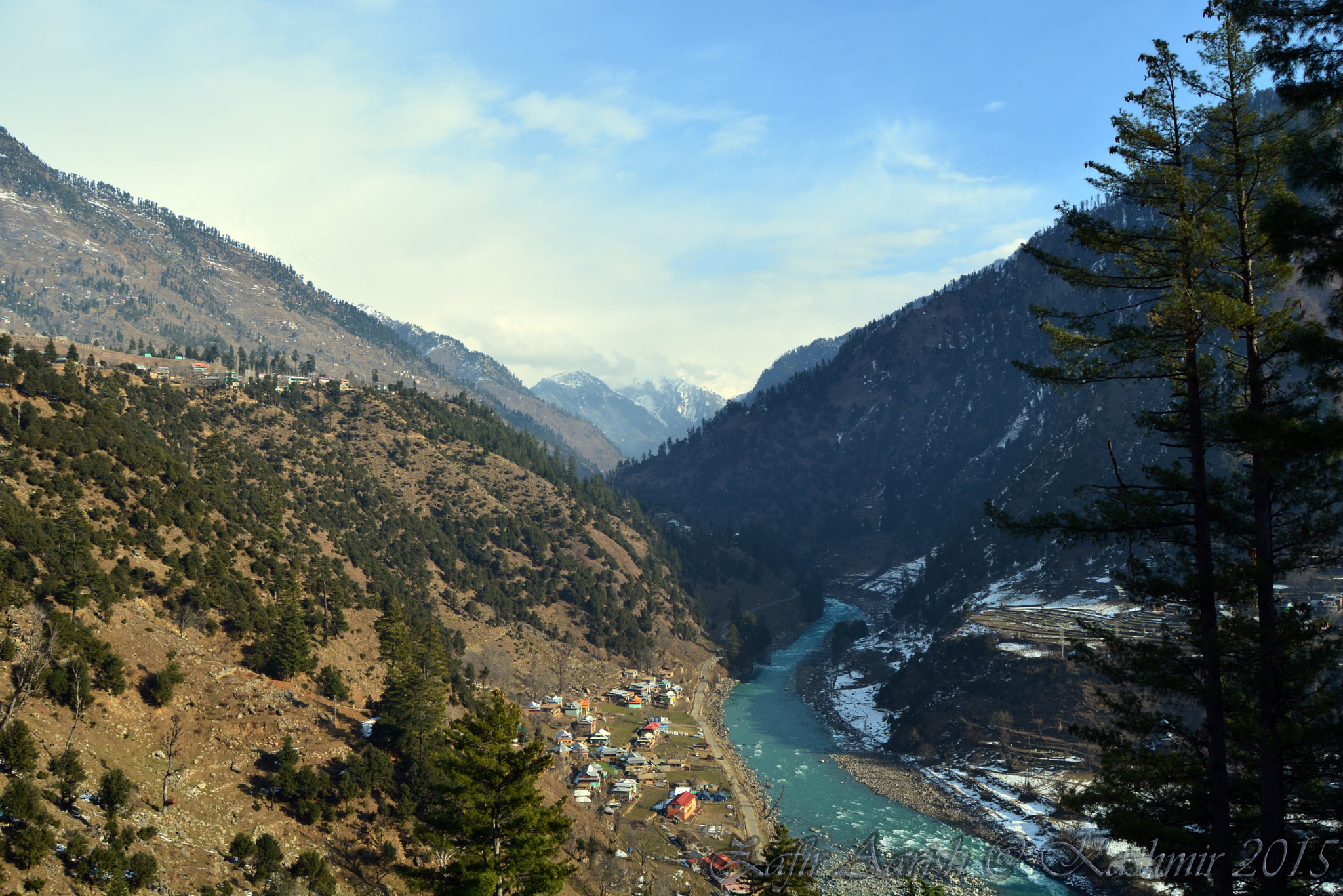 Nikon D5200 + AF Zoom-Nikkor 28-80mm f/3.5-5.6D sample photo. The view of neelum valley photography